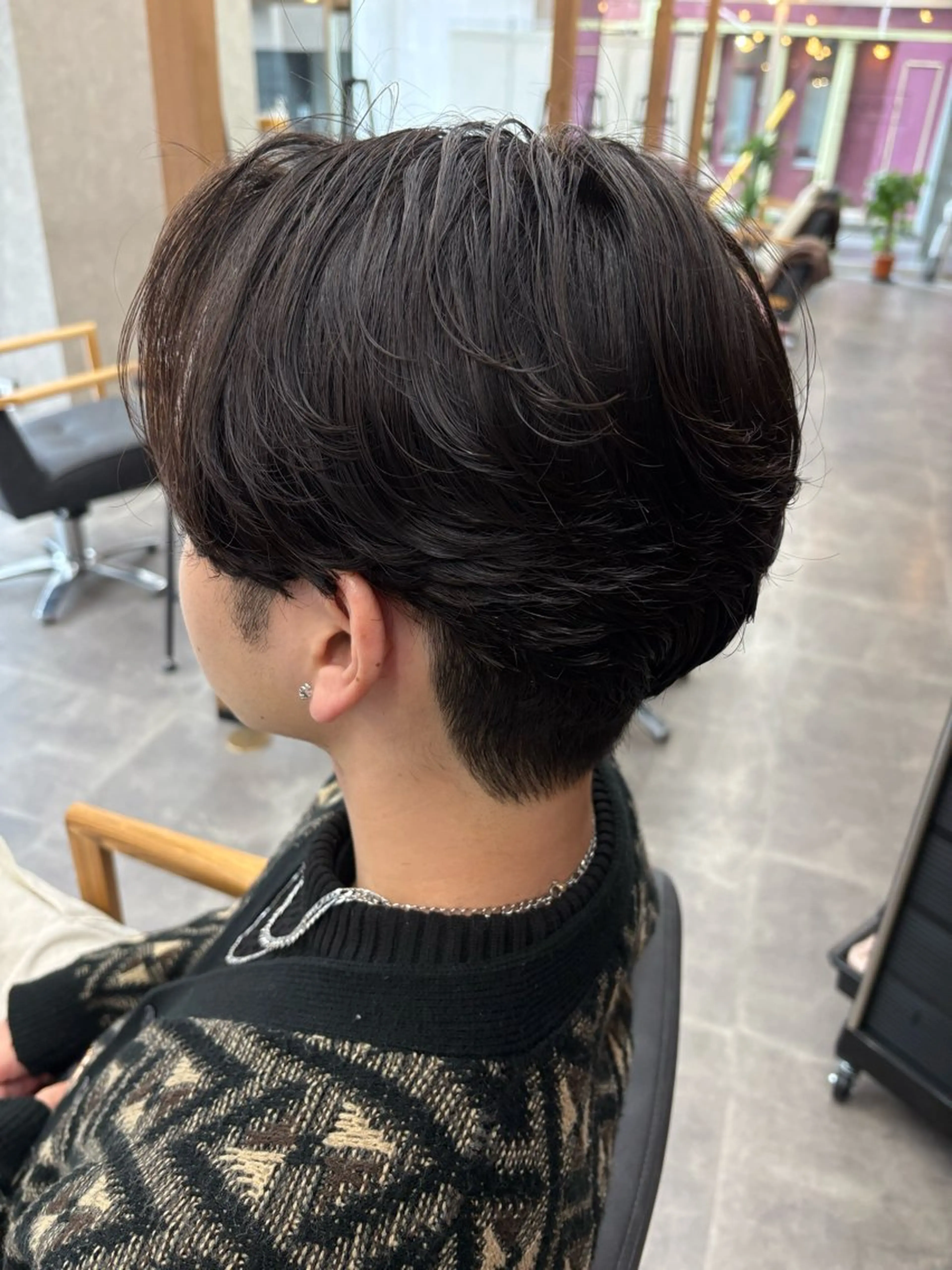 ショート カット パーマ トリートメント momo🍀COQU 千葉駅/🚹限定のヘアスタイル