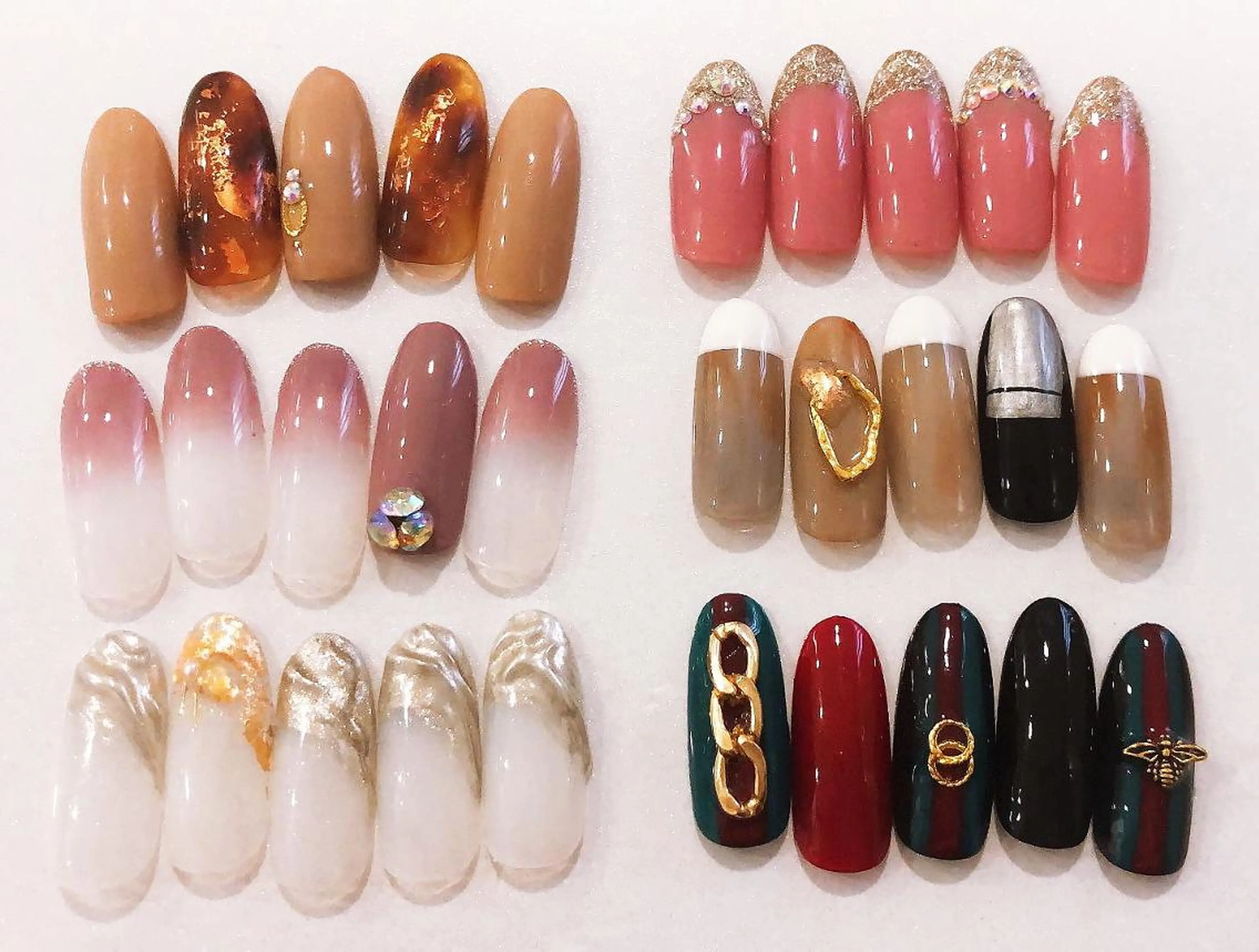 ネイル AB マツエクネイルサロンのネイルデザイン