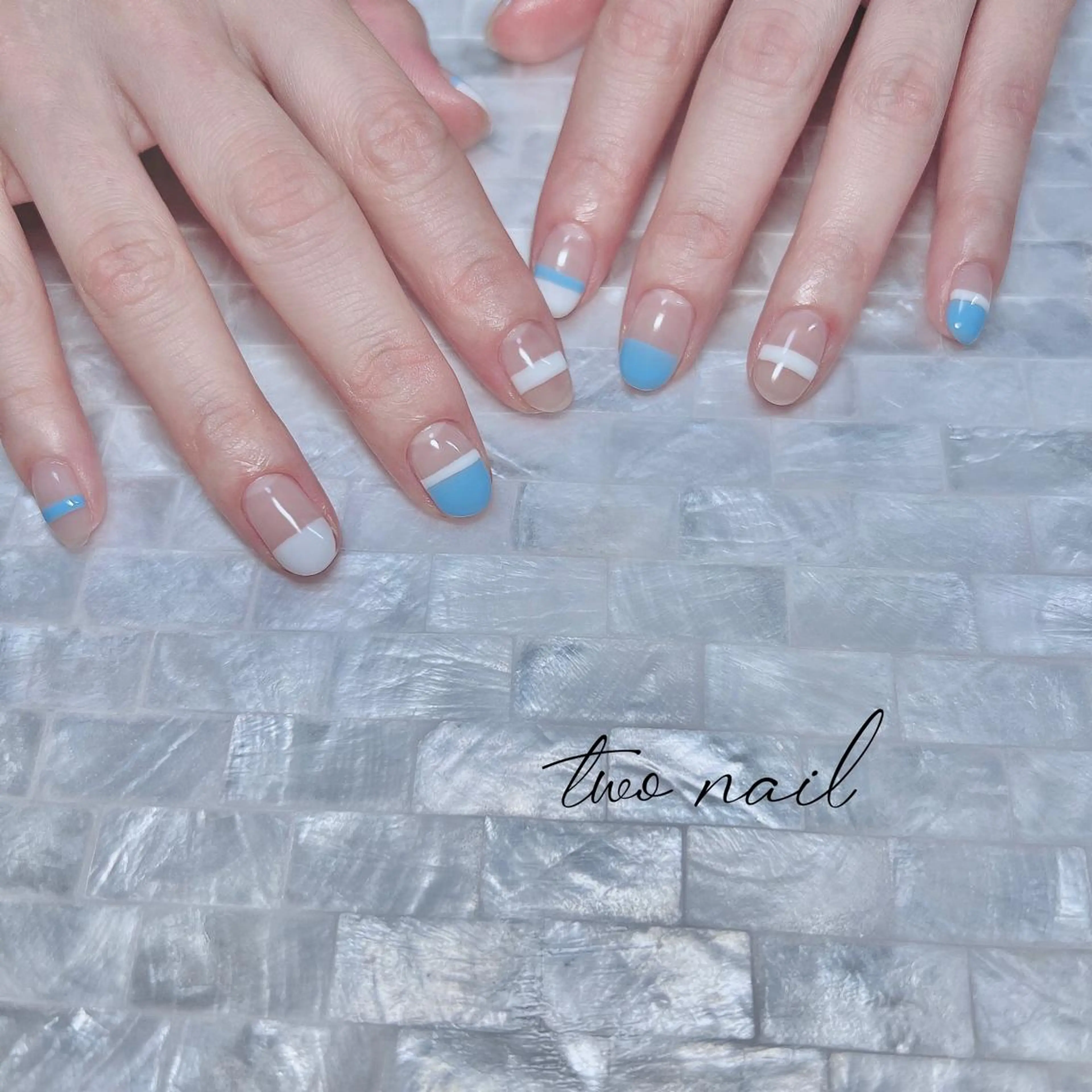 ネイル アートネイル フットネイル ハート ニュアンスネイル オフィスネイル ハンドネイル two nailのネイルデザイン