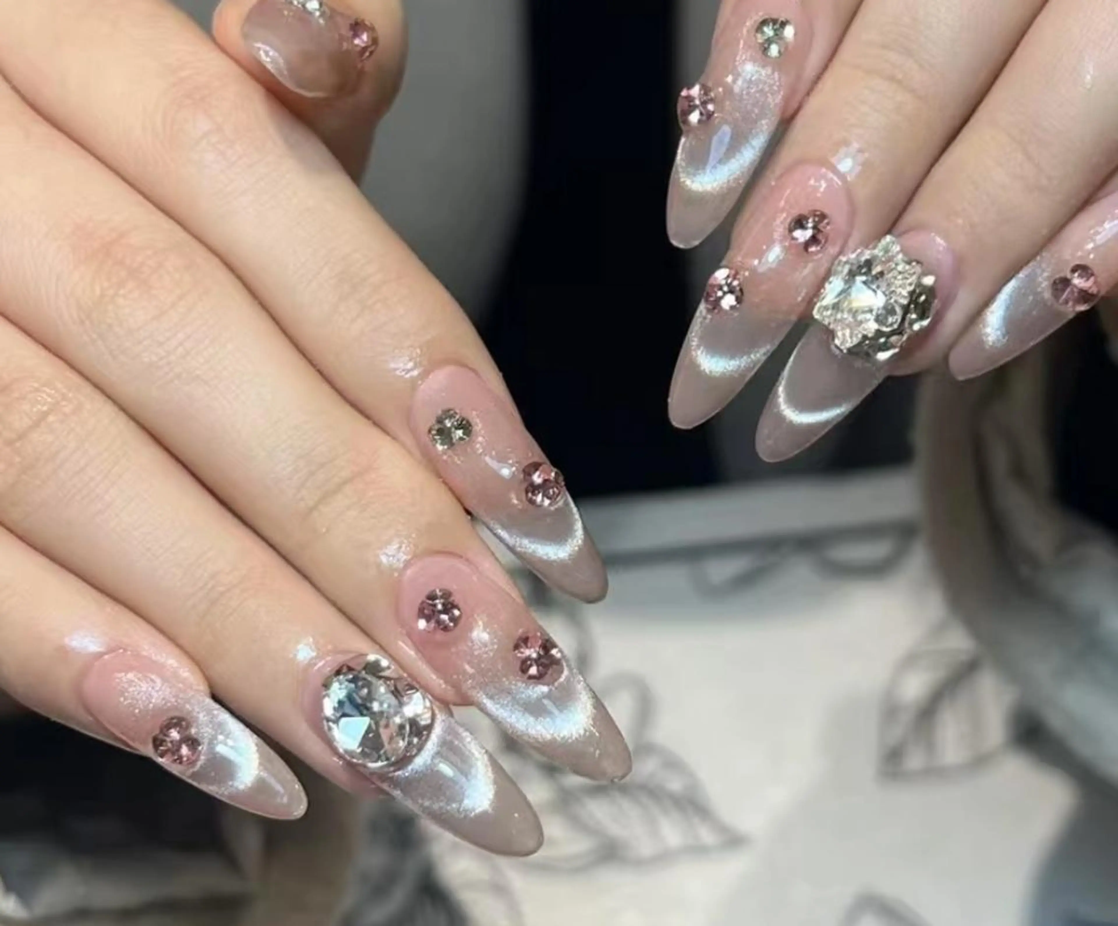 ネイル ハンドネイル ハンドケア 🍑 momo_nailのネイルデザイン