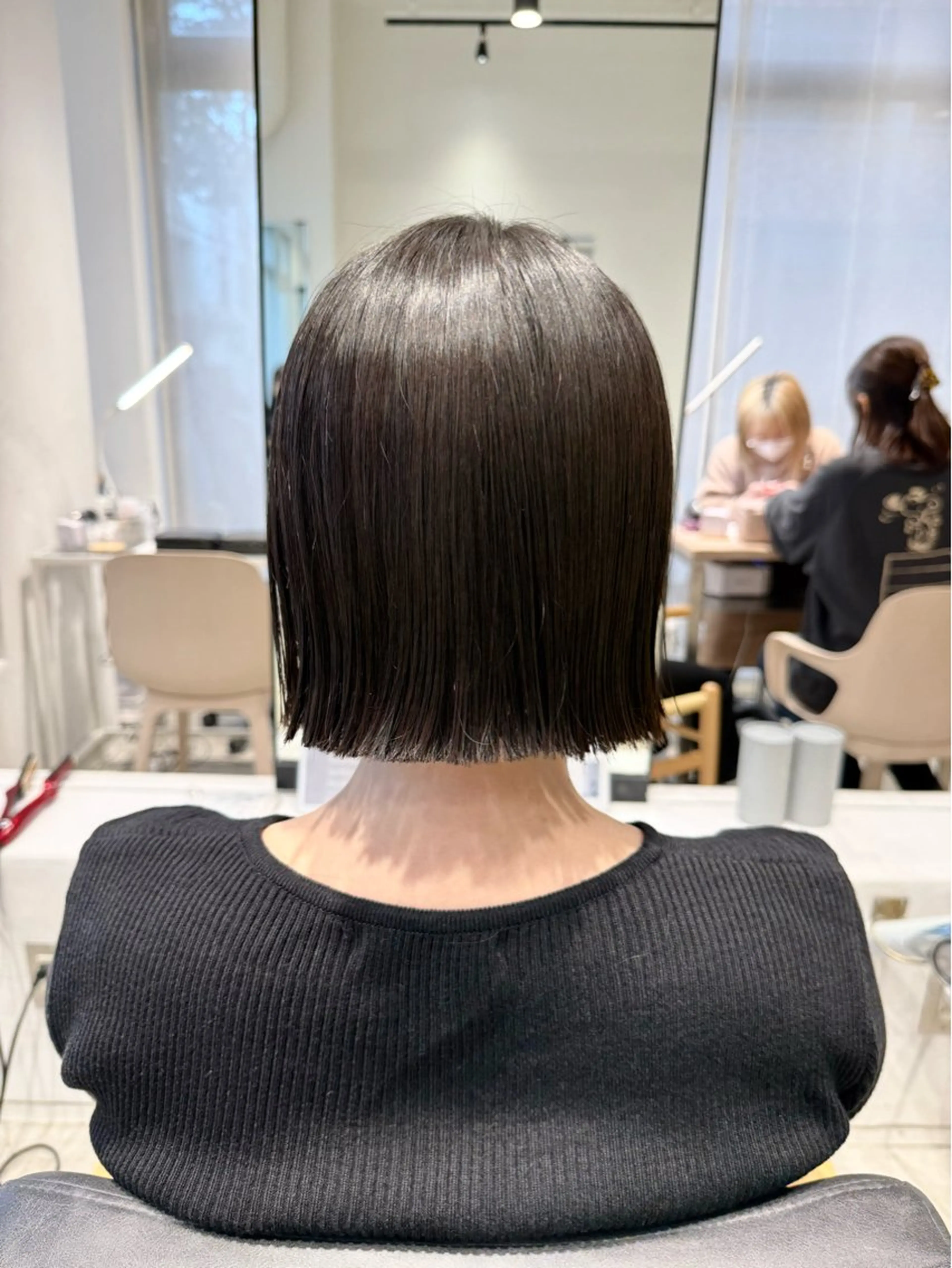 ショート カット ボブ/美髪矯正 /佐藤 奈巳のヘアスタイル