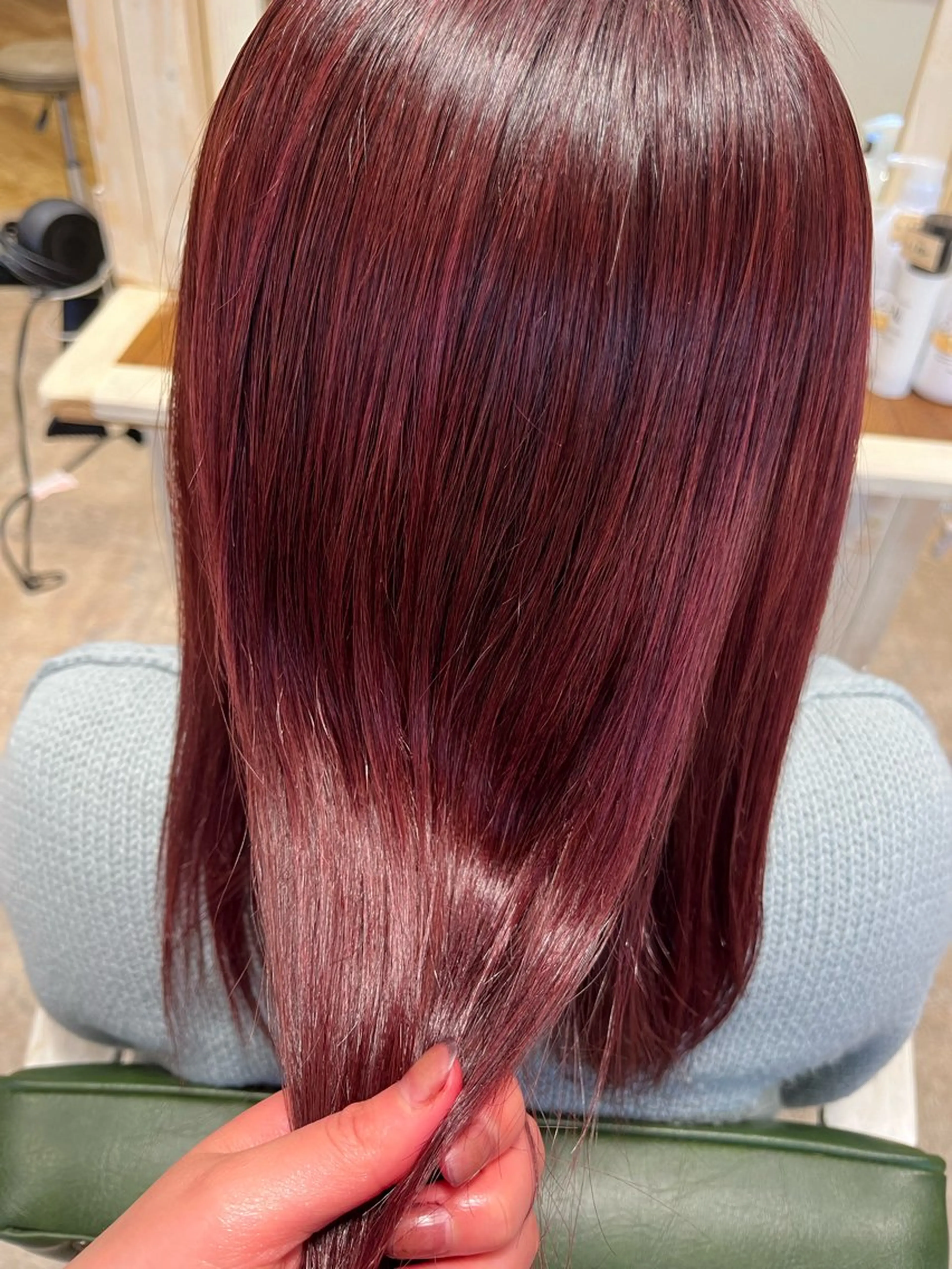 カラー 高石 未唯のヘアスタイル