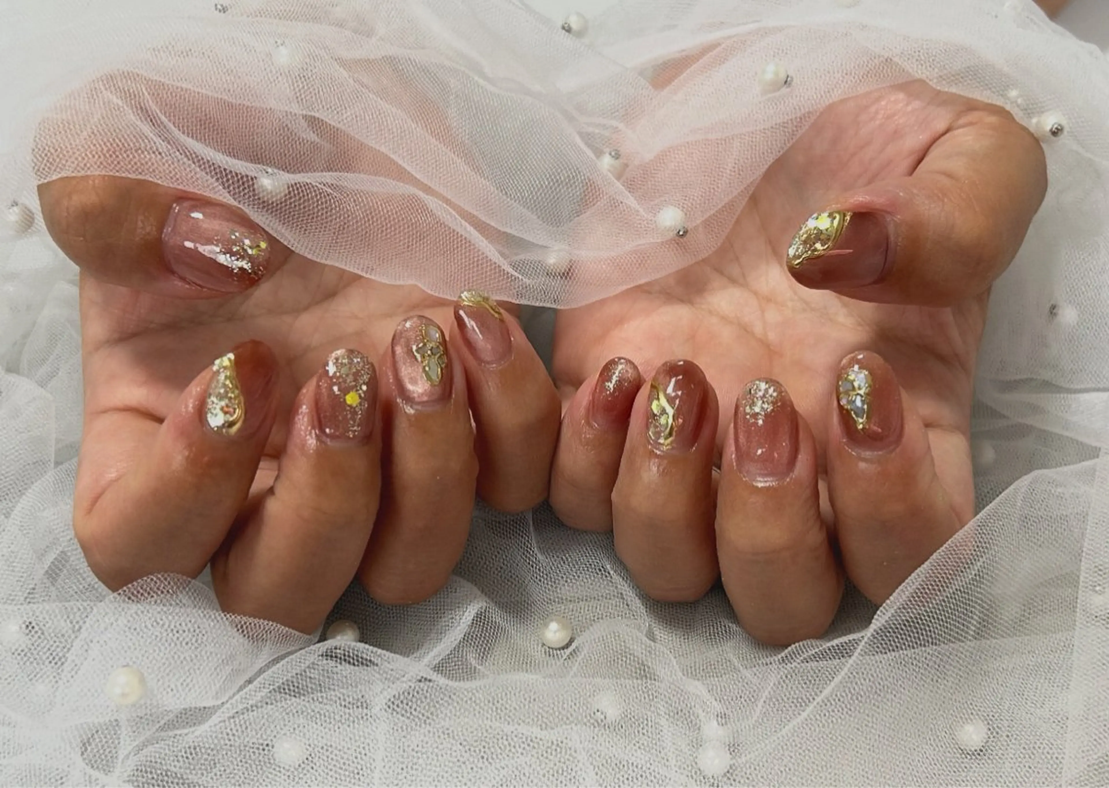 ネイル ハンドネイル 佐藤 友里絵のネイルデザイン