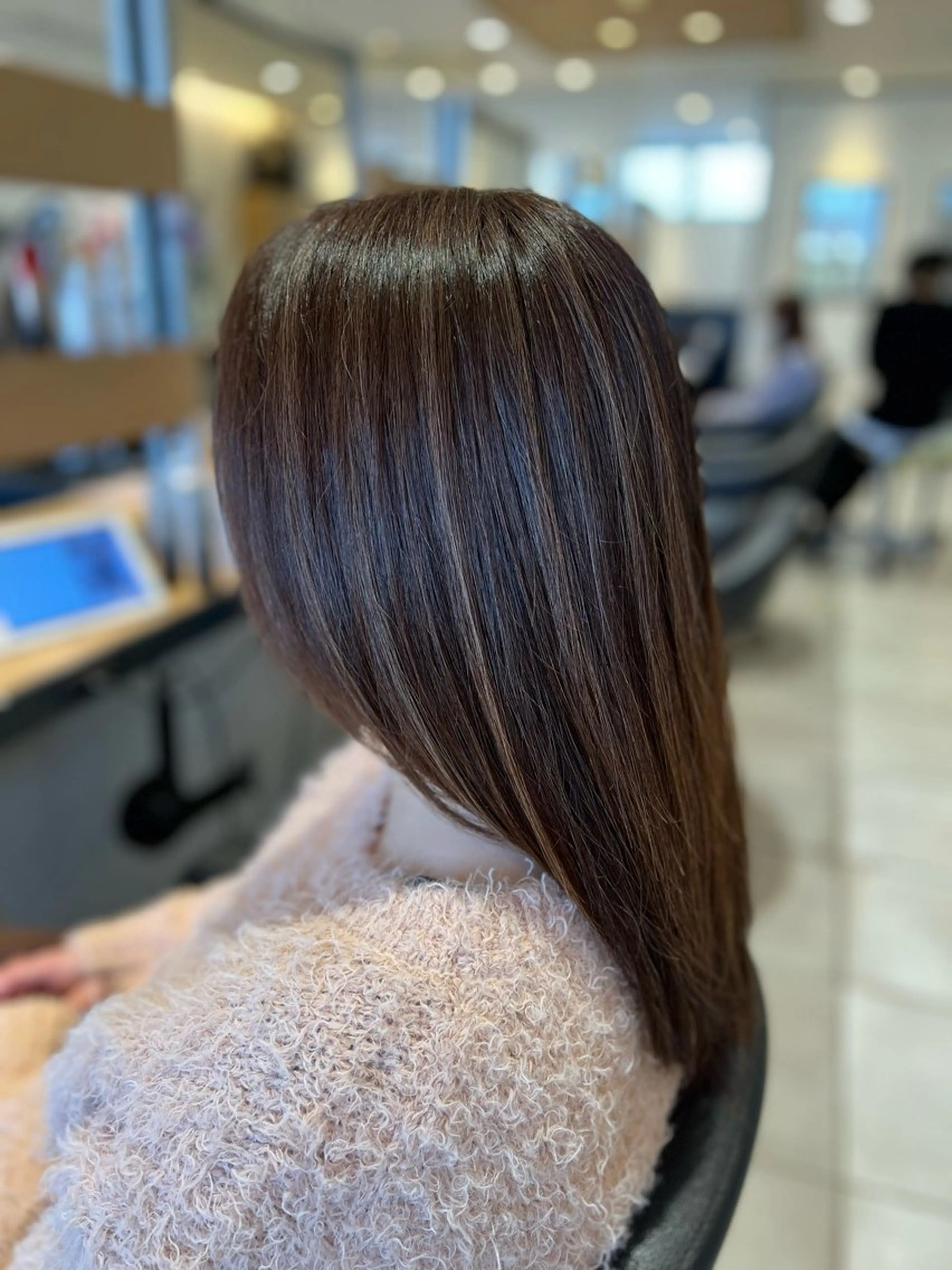 セミロング ハイライト カット 大谷 真祈/似合わせ /ハイライト玄人のヘアスタイル