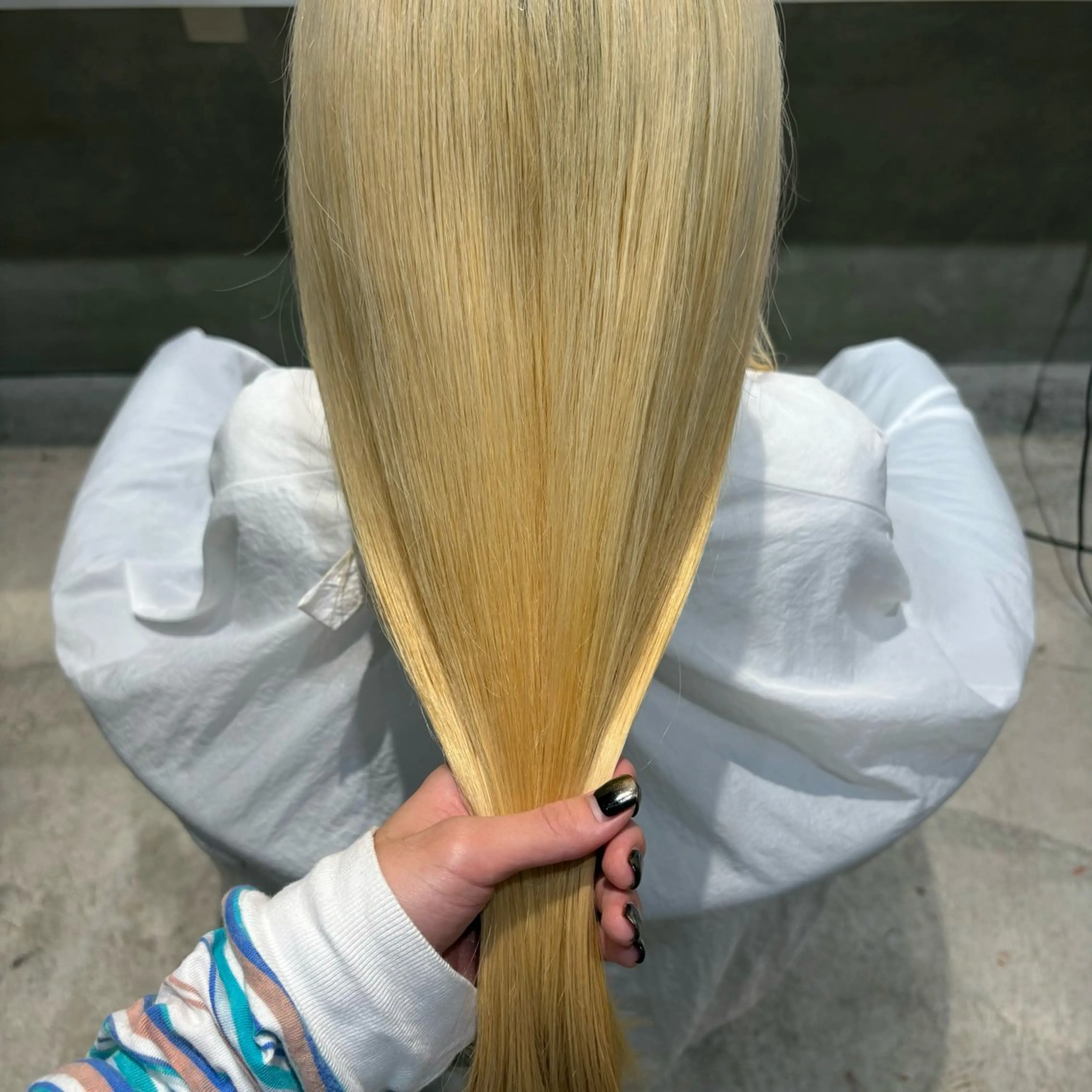 ロング トリートメント 名古屋/落ちる黒 黒染め落としのヘアスタイル