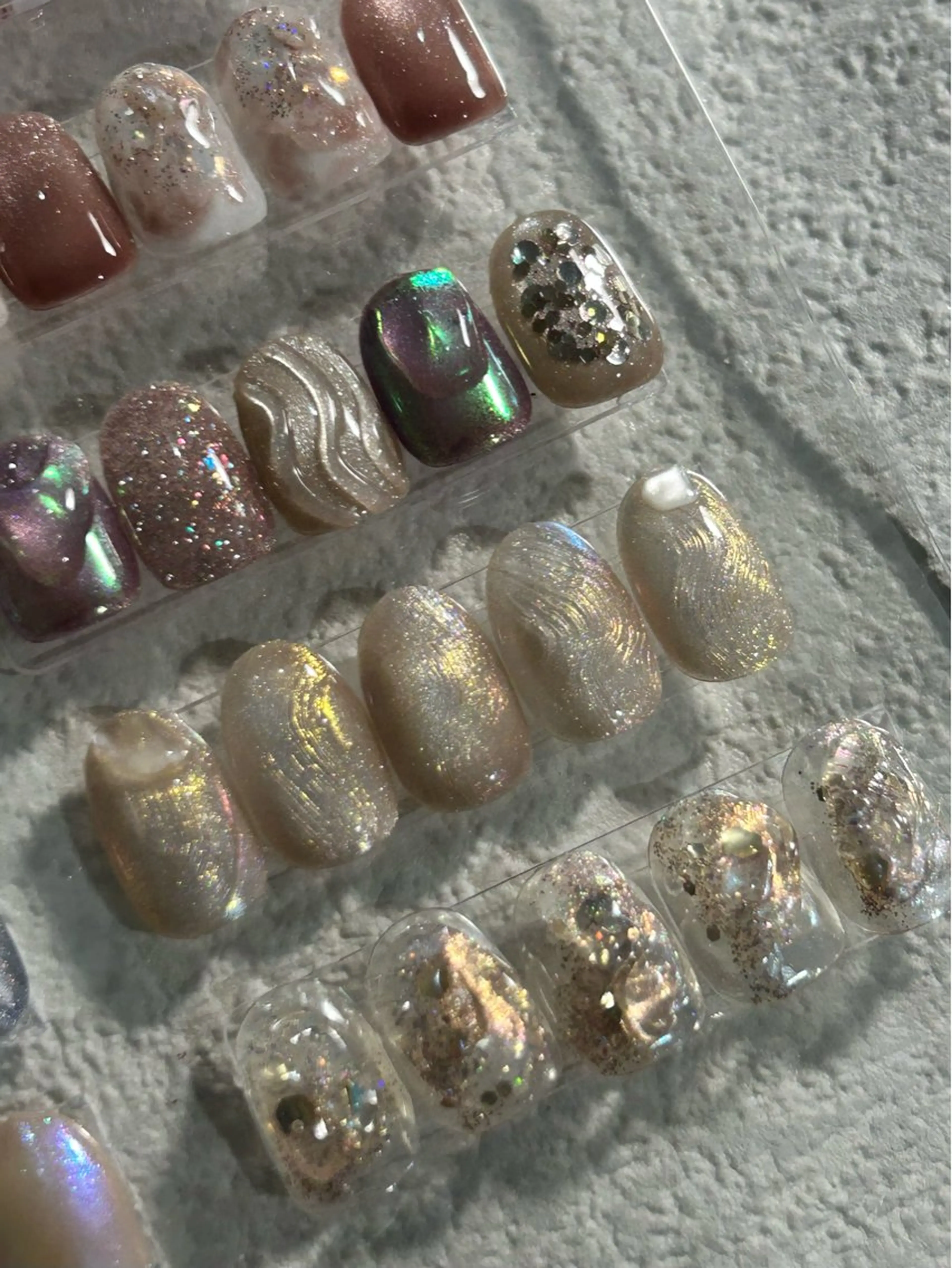 今だけ価格★【オフあり】サンプルデザイン/持ち込み60minデザイン/うるちゅるニュアンスの写真