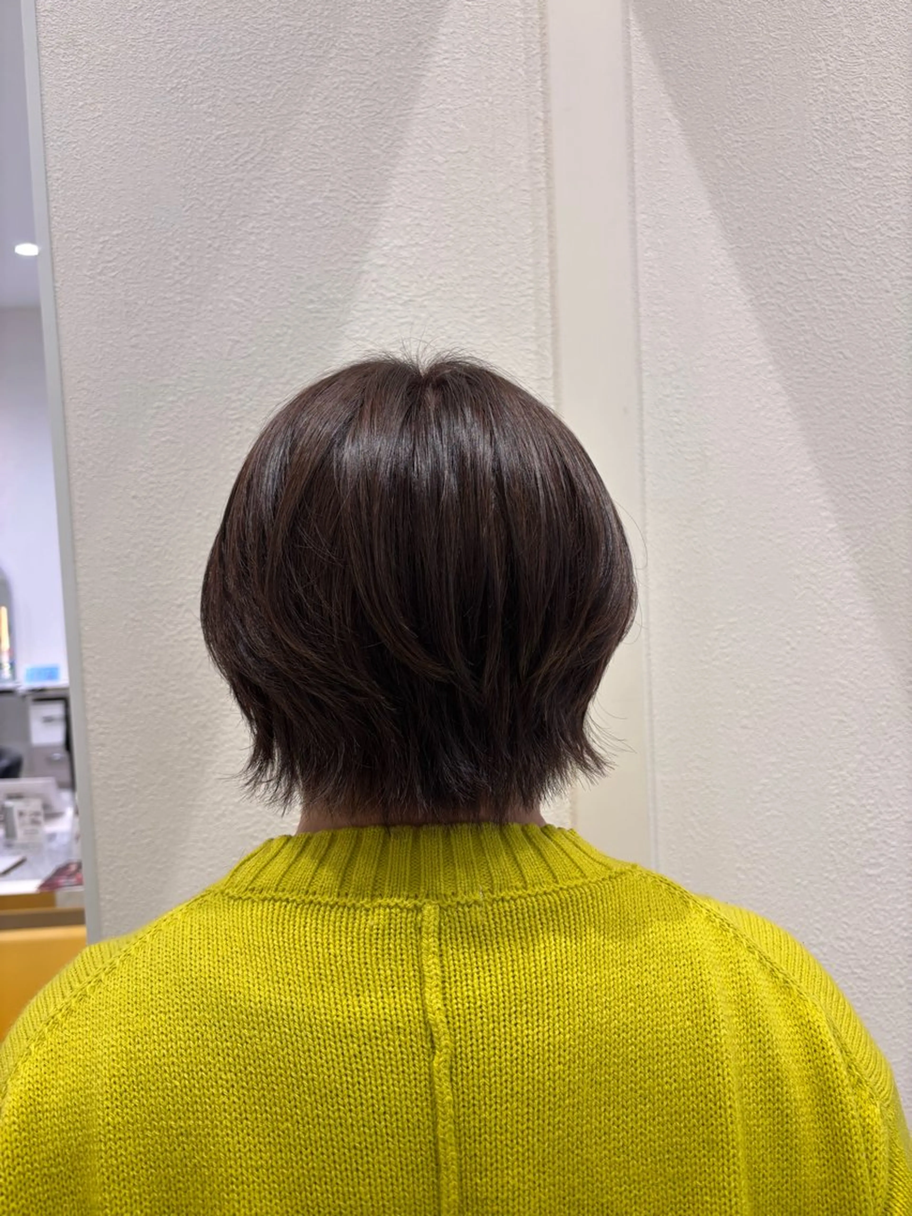 ショート カラー ブラウンカラー ウルフカット 🩶米澤 美月🩶のヘアスタイル