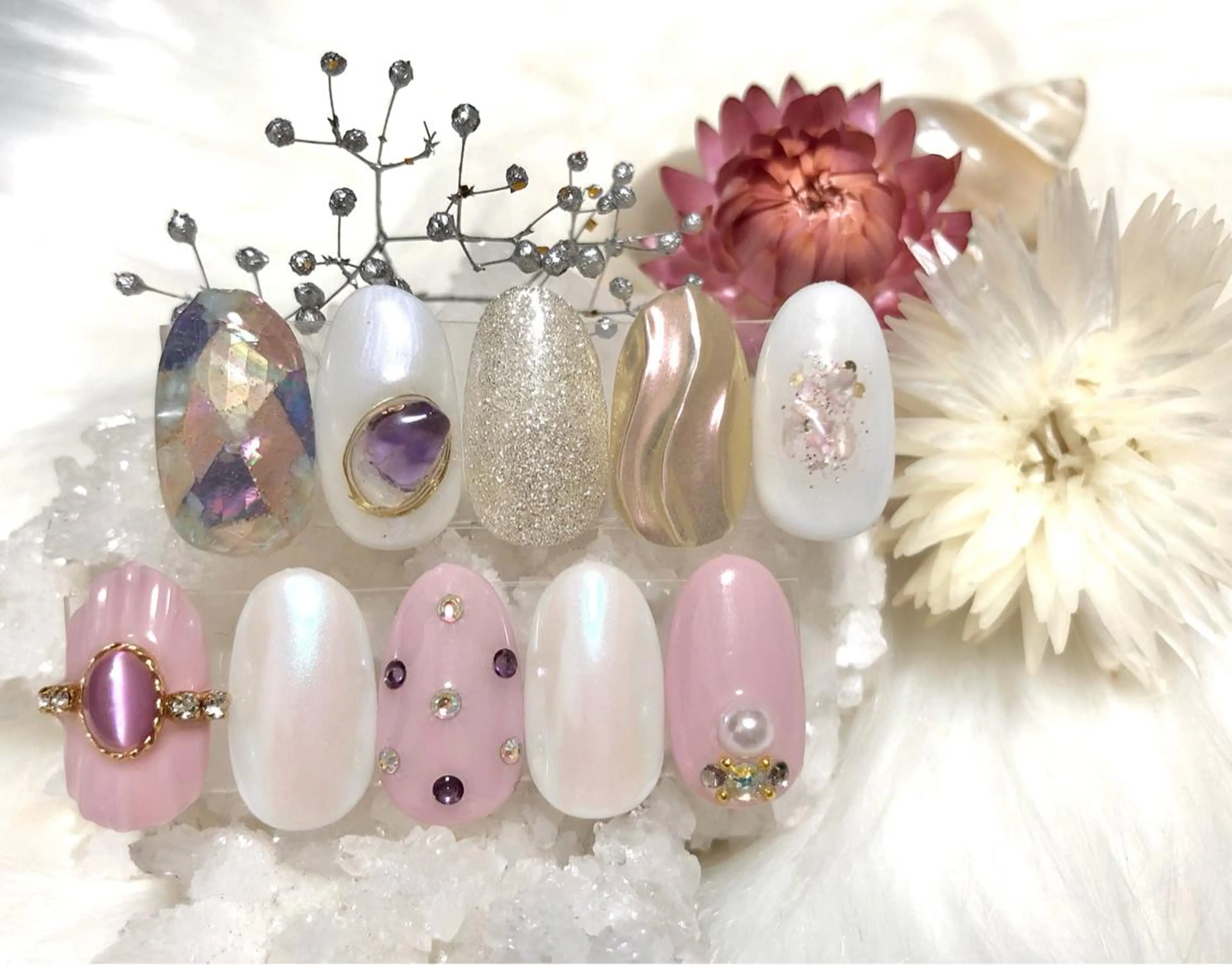 ネイル ミディアムネイル kananail ♡のネイルデザイン