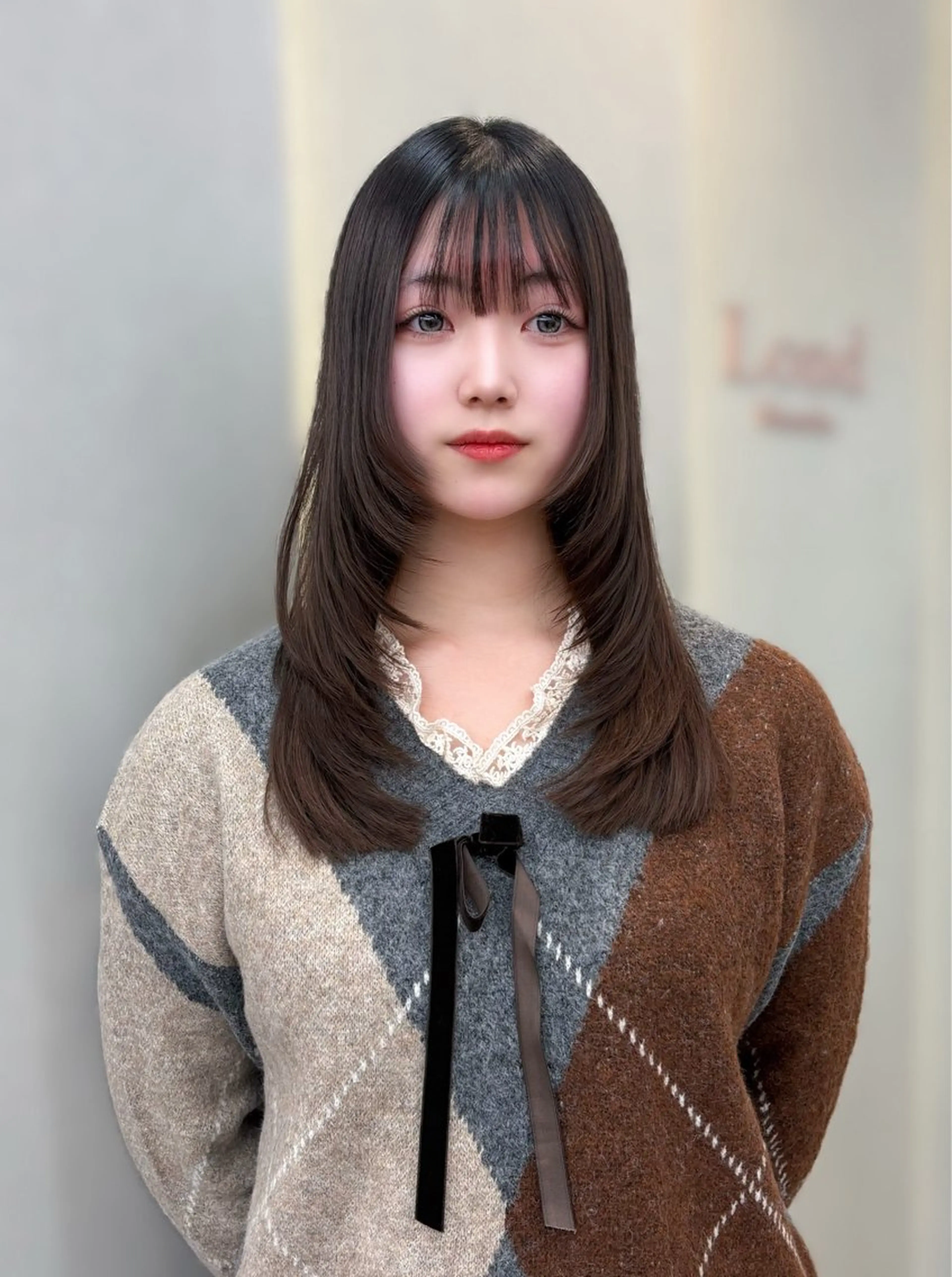 ロング 韓国ヘア/ ミラノのヘアスタイル