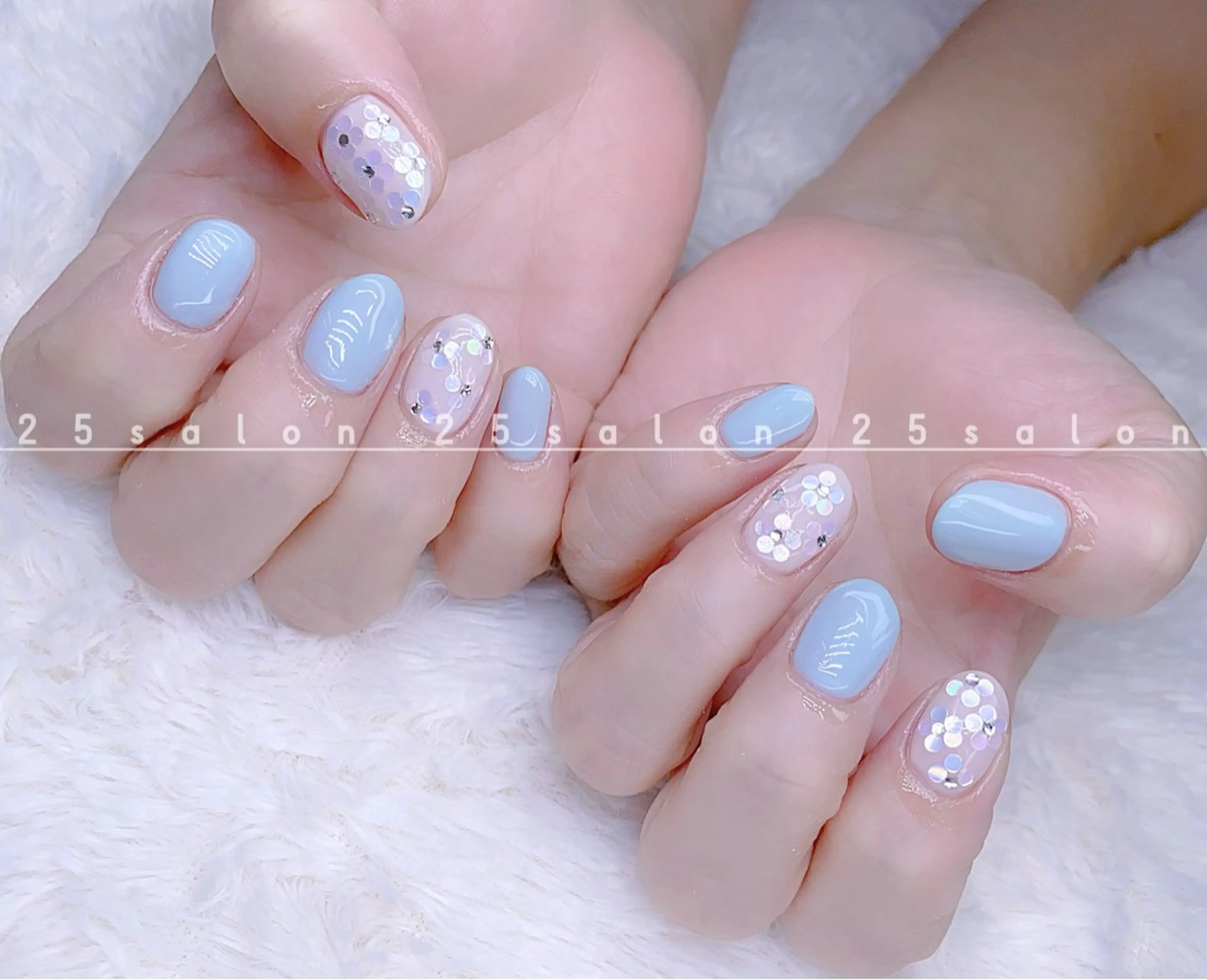 ネイル ジェルネイル 韓国ネイル ニュアンスネイル パラジェル ワンホンネイル 2 5のマツエク・マツパデザイン