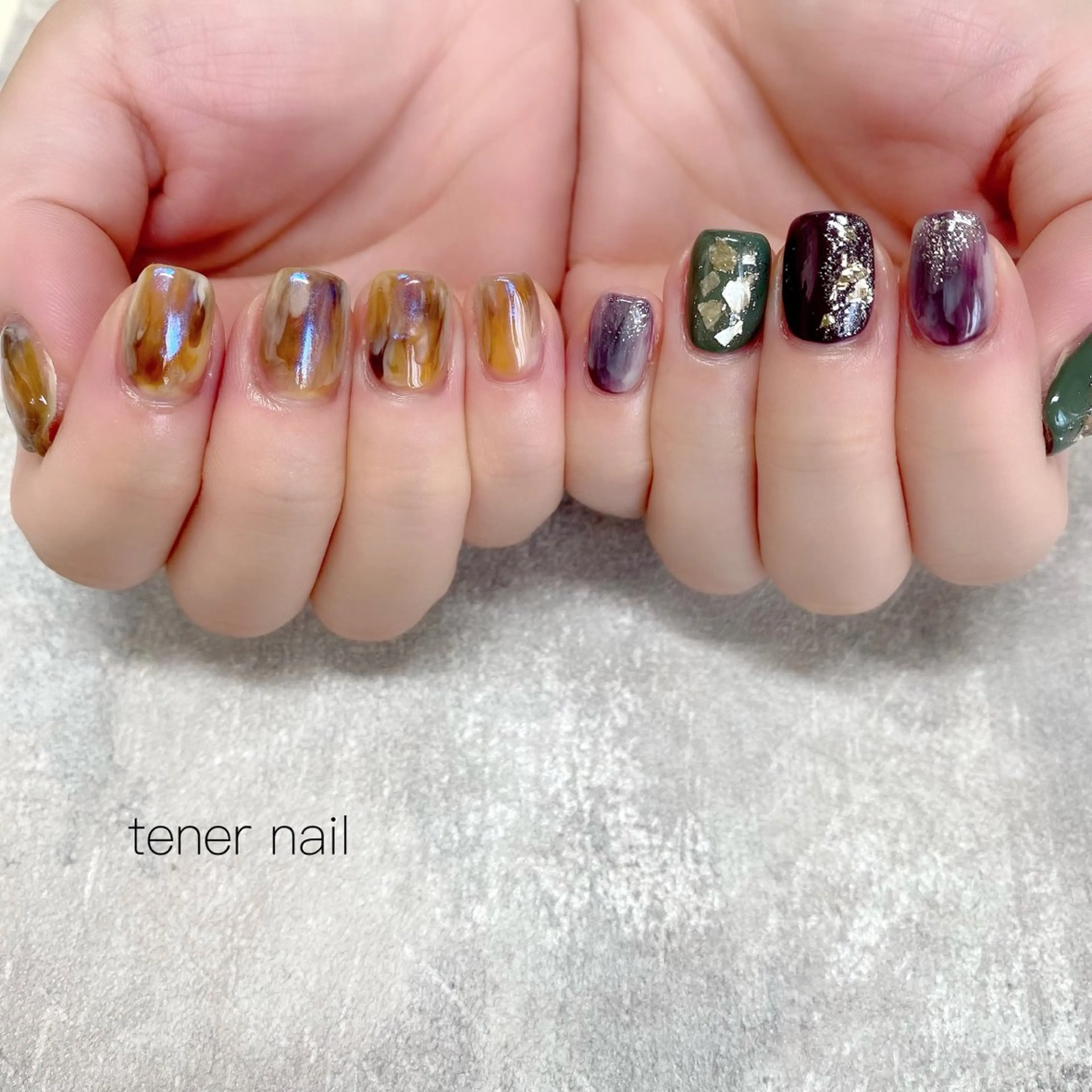 ネイル ニュアンスネイル テネルネイル tener nailのネイルデザイン