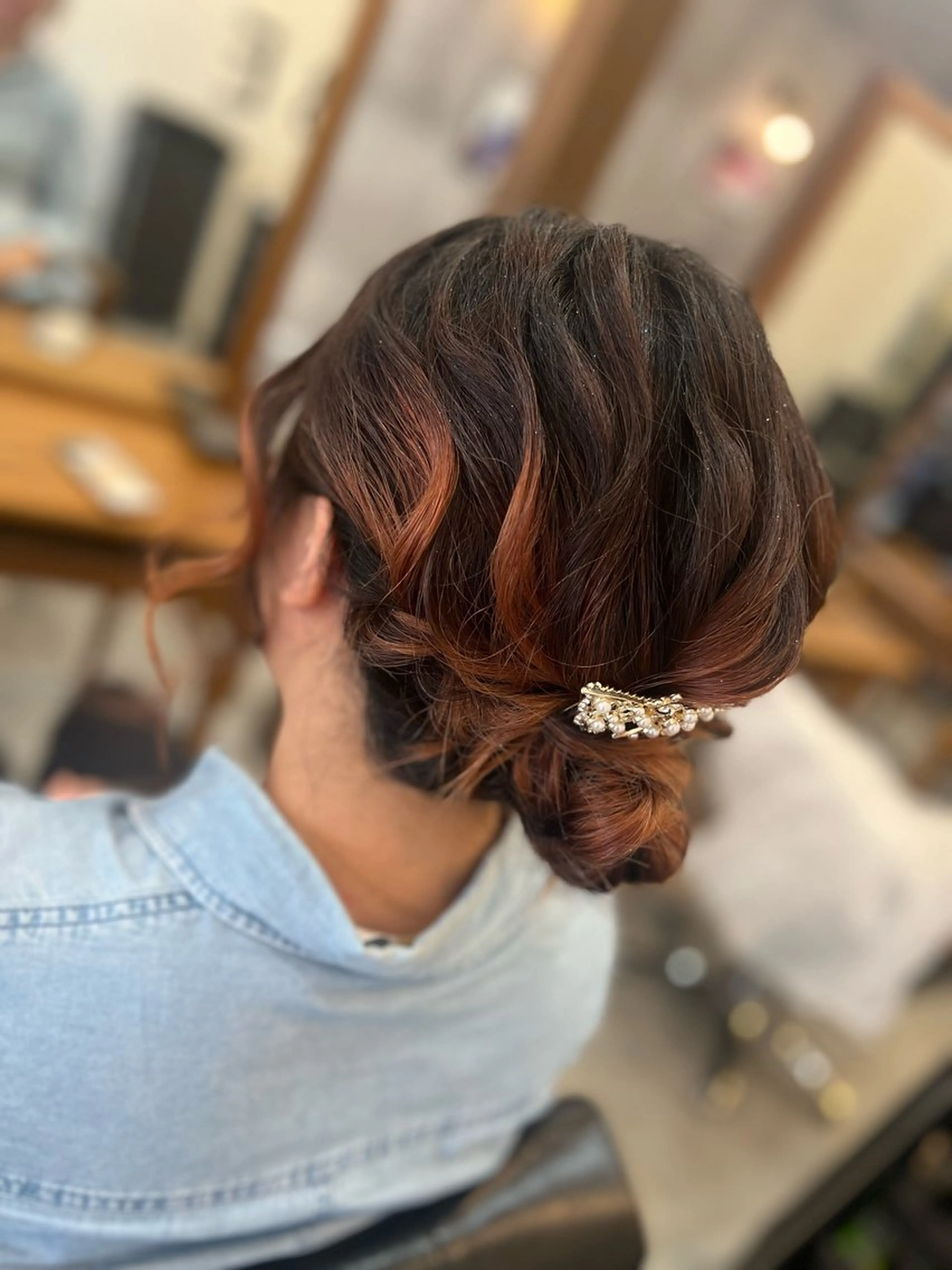 ミディアム ヘアセット Style Tのヘアスタイル