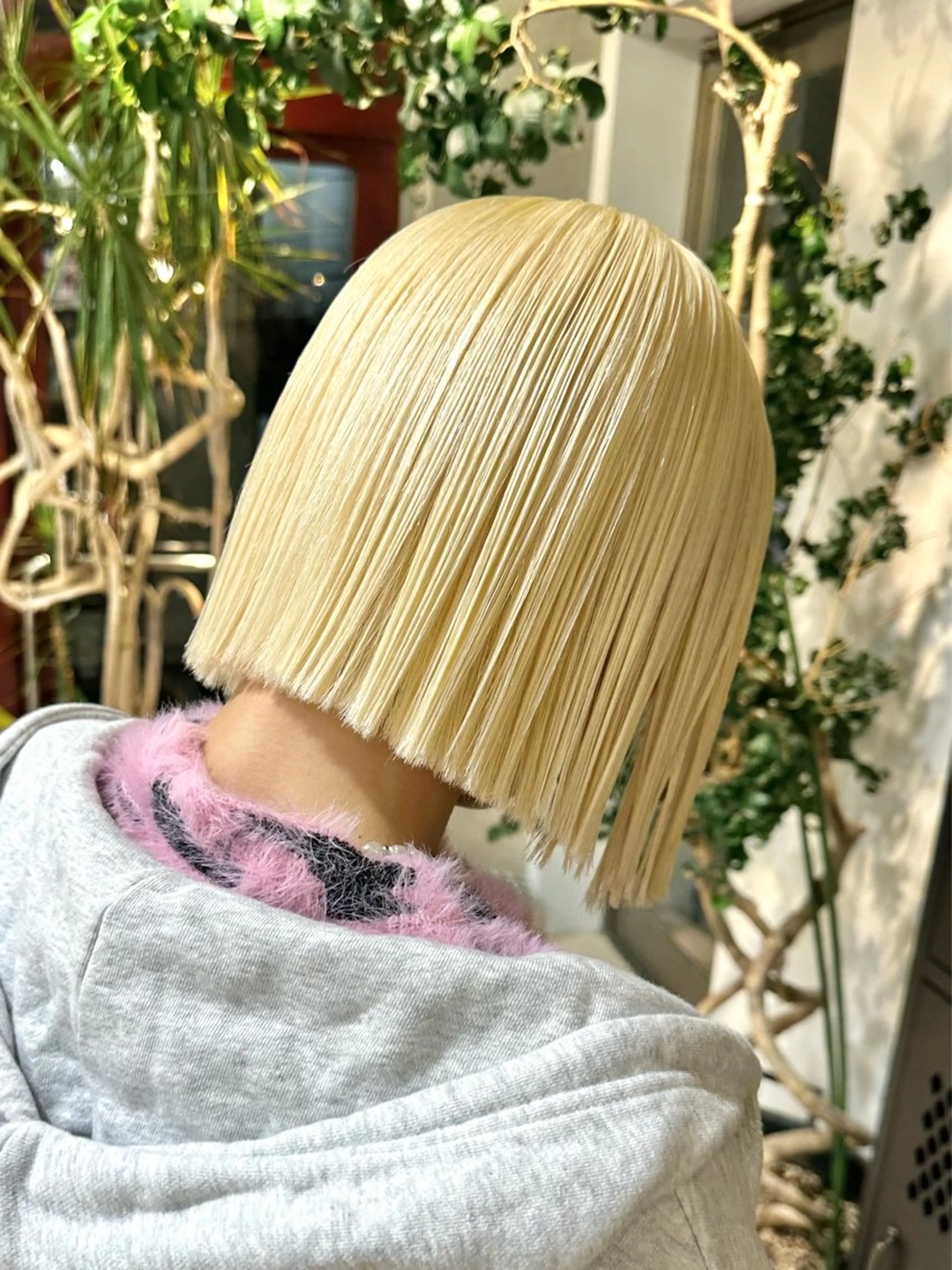 ショート ヘアカラー トリートメント ササキカズマ〻透明感 〻色落ち〻赤み消しのヘアスタイル