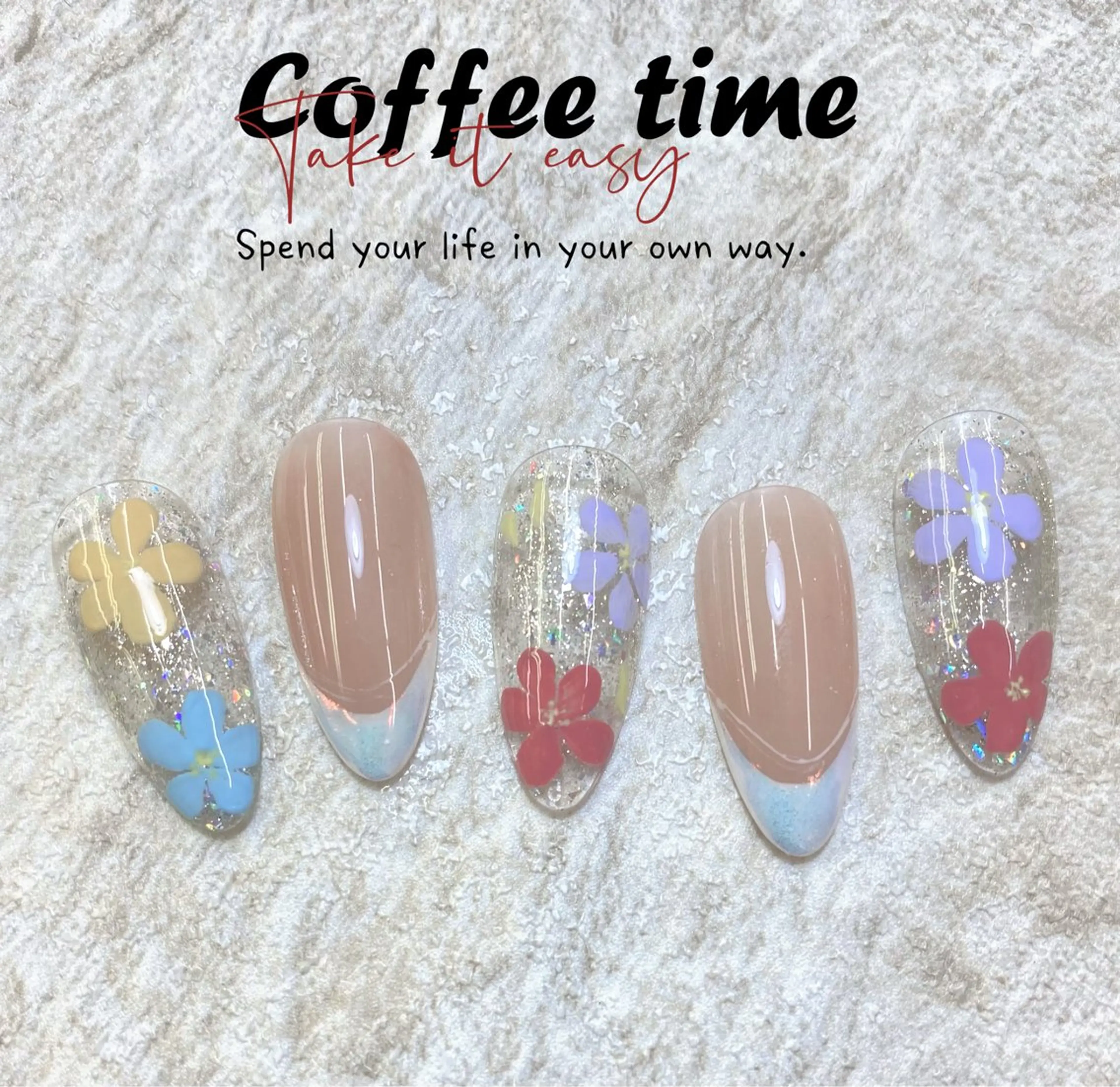 ネイル ハンドネイル AngelChris ビューティーサロン琳のネイルデザイン