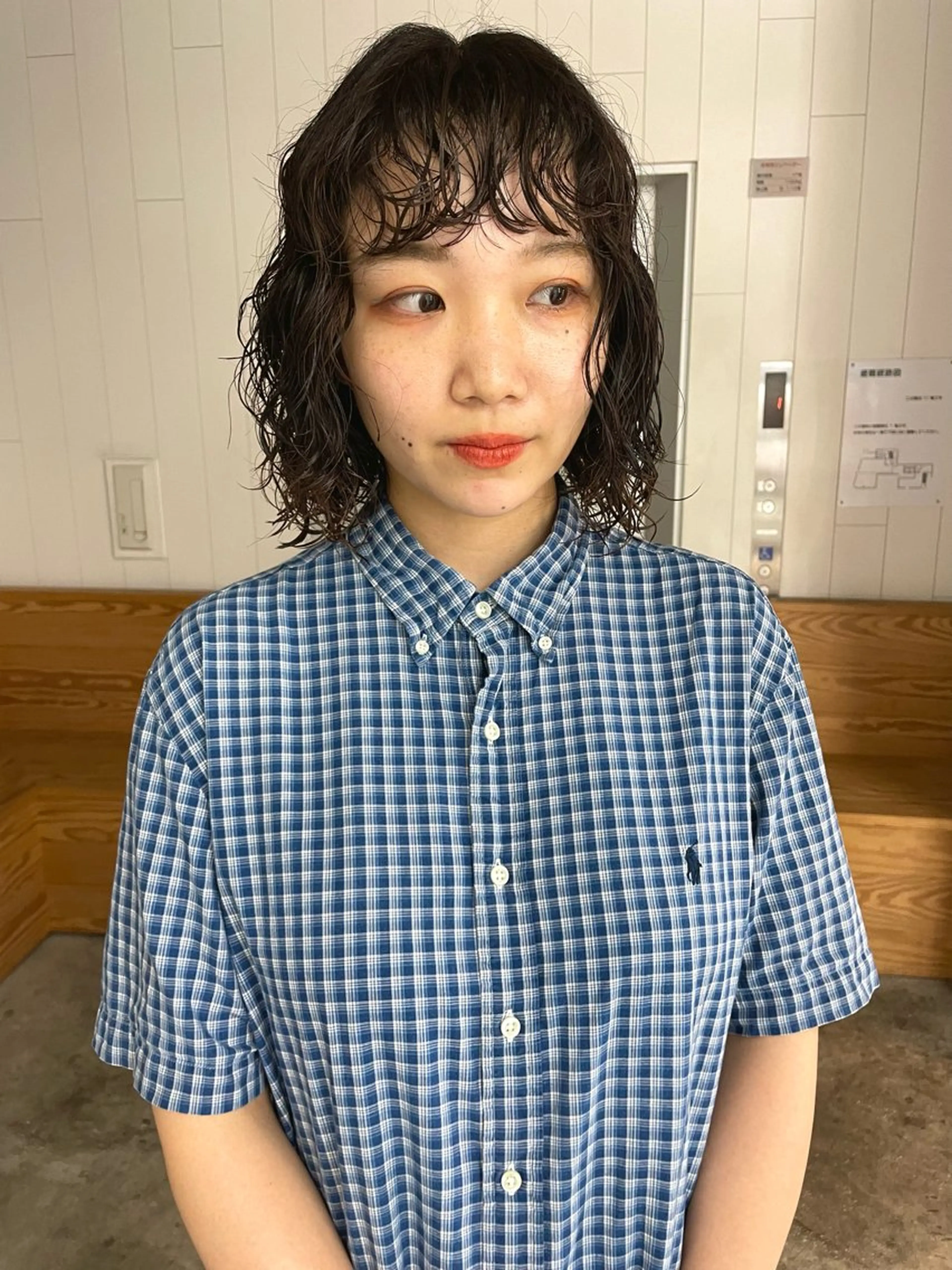 ミディアム パーマ パーマ/パーマ落とし 【Kouta】のヘアスタイル