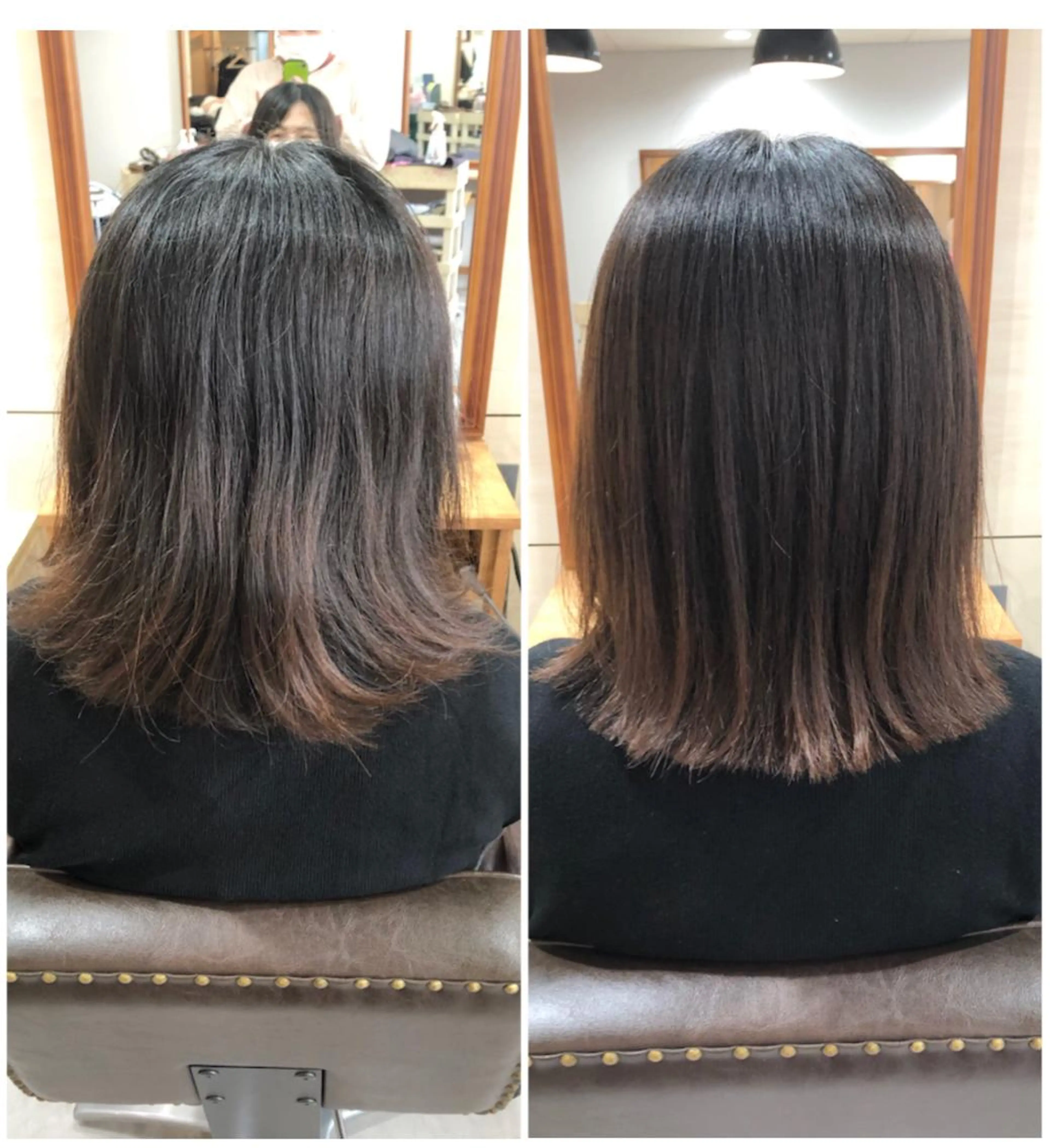 ミディアム mayu ○のヘアスタイル