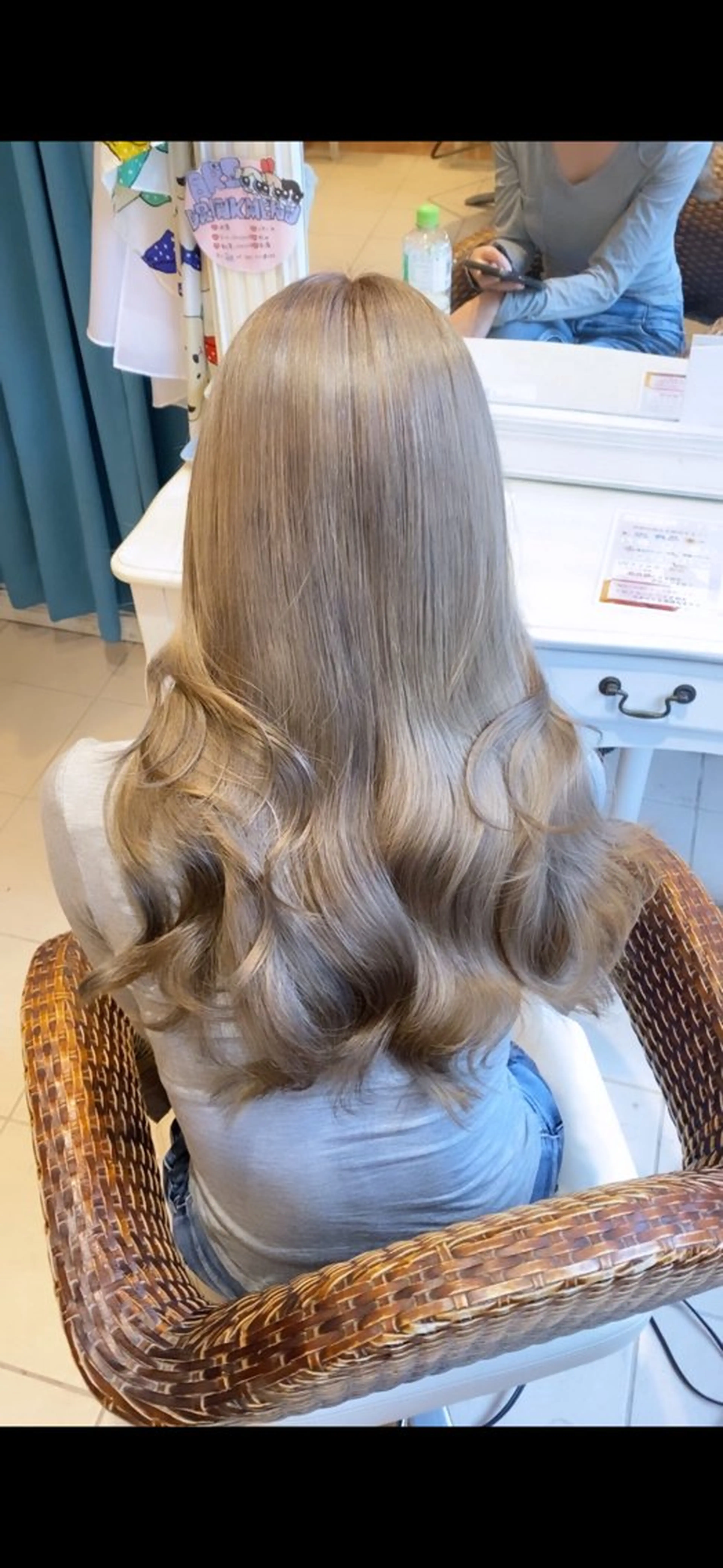 ロング カラー ブリーチ ケアブリーチ 大阪ハイトーン /MYUUのヘアスタイル