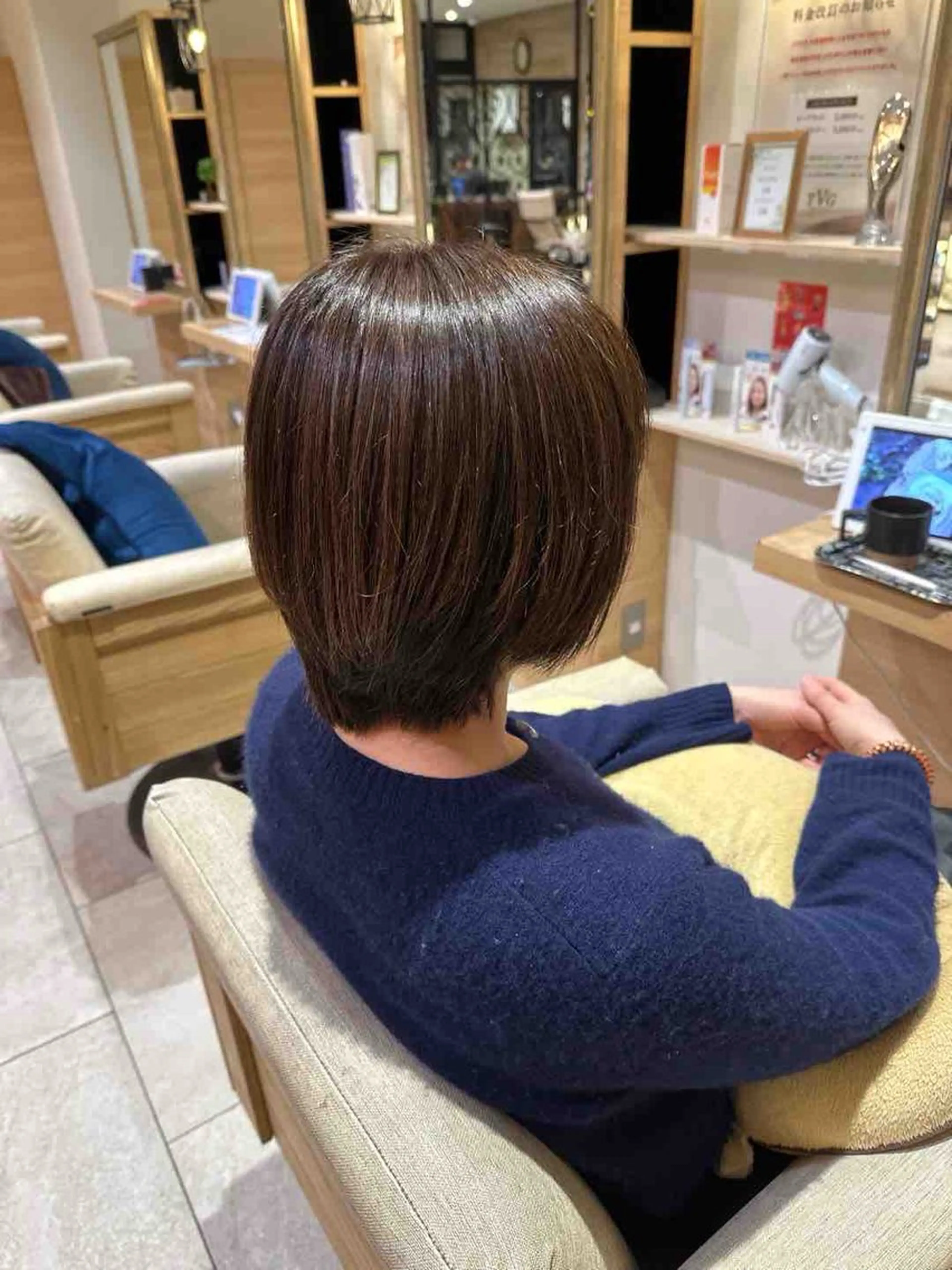 カラー ヘアカラー 工藤 光未のヘアスタイル