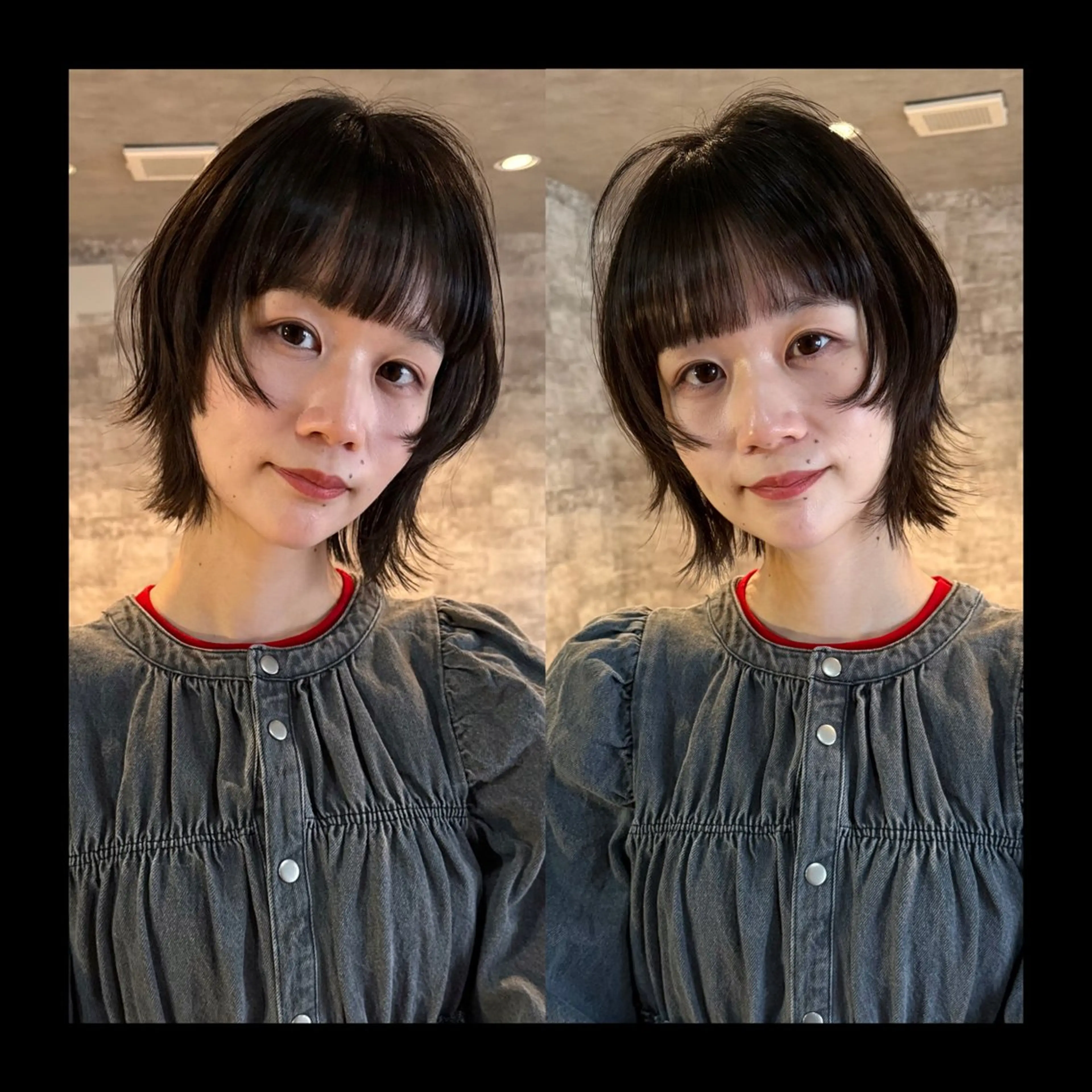 ショート カラー 似合わせカット カット ヘアカラー トリートメント mai / linoah˚✧のヘアスタイル