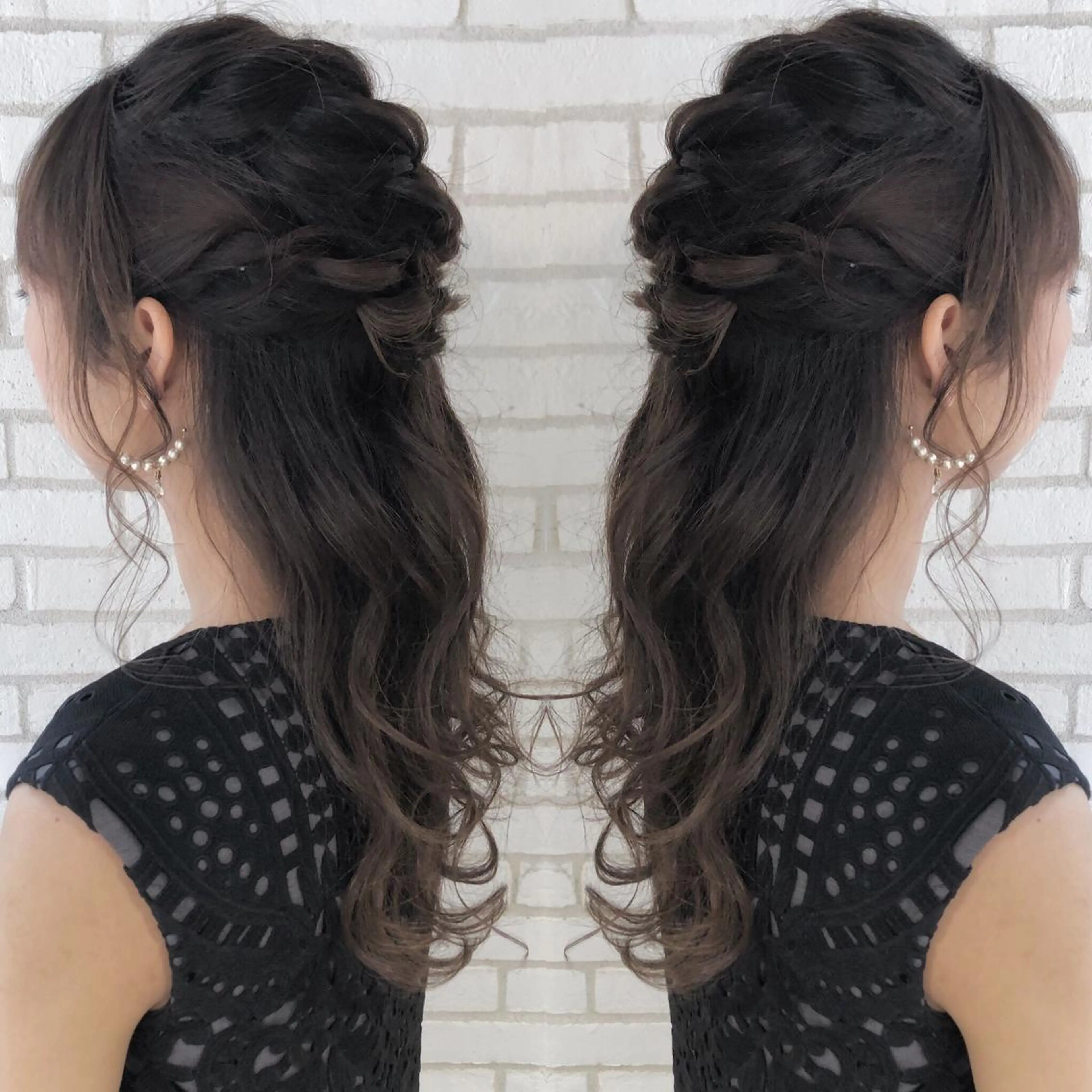 ロング ヘアアレンジ 小島 侑衣のヘアスタイル