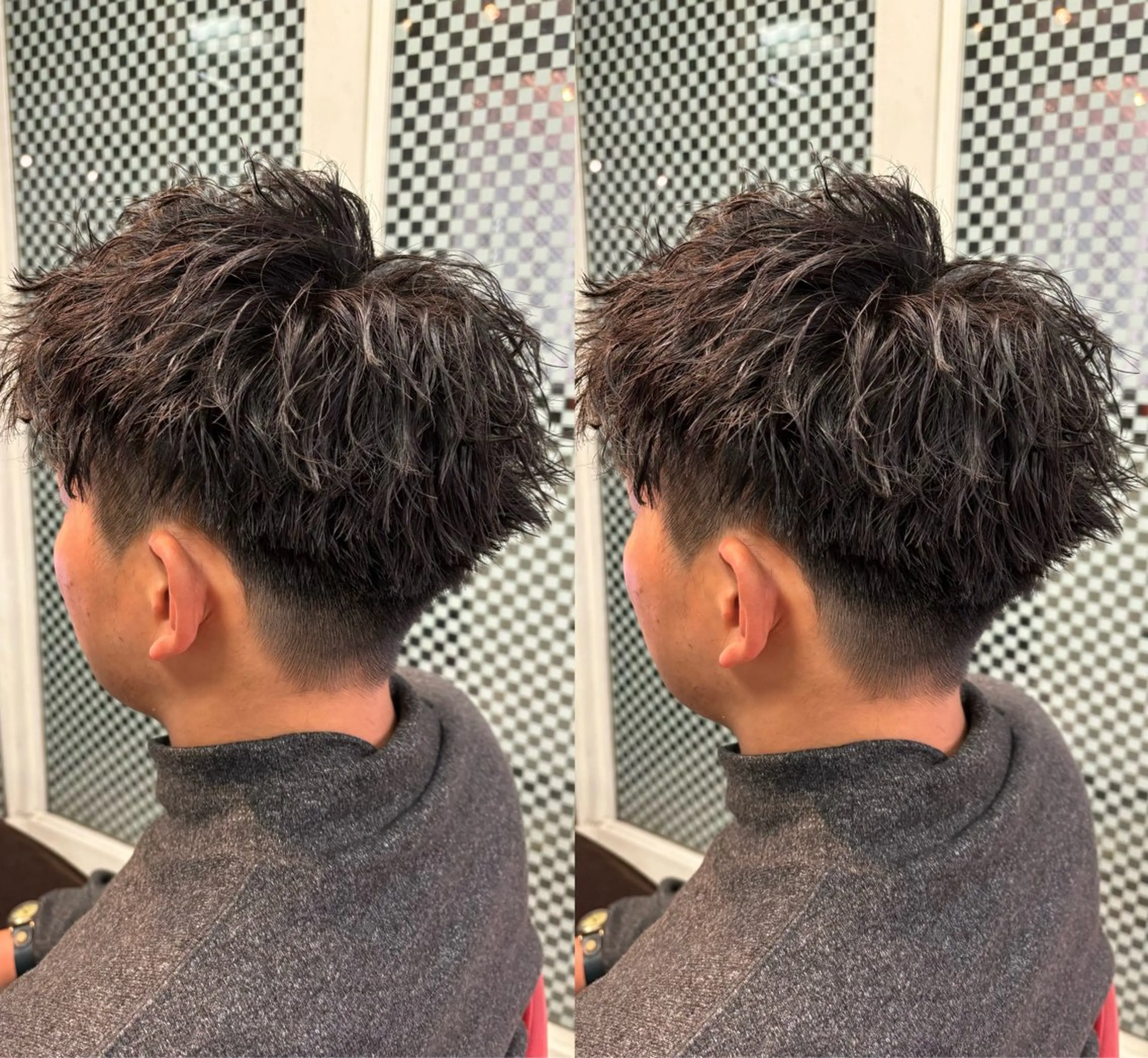 ショート パーマ メンズ カット ヘッドスパ 🌫️EARTH 【タツキ】🌫️のヘアスタイル