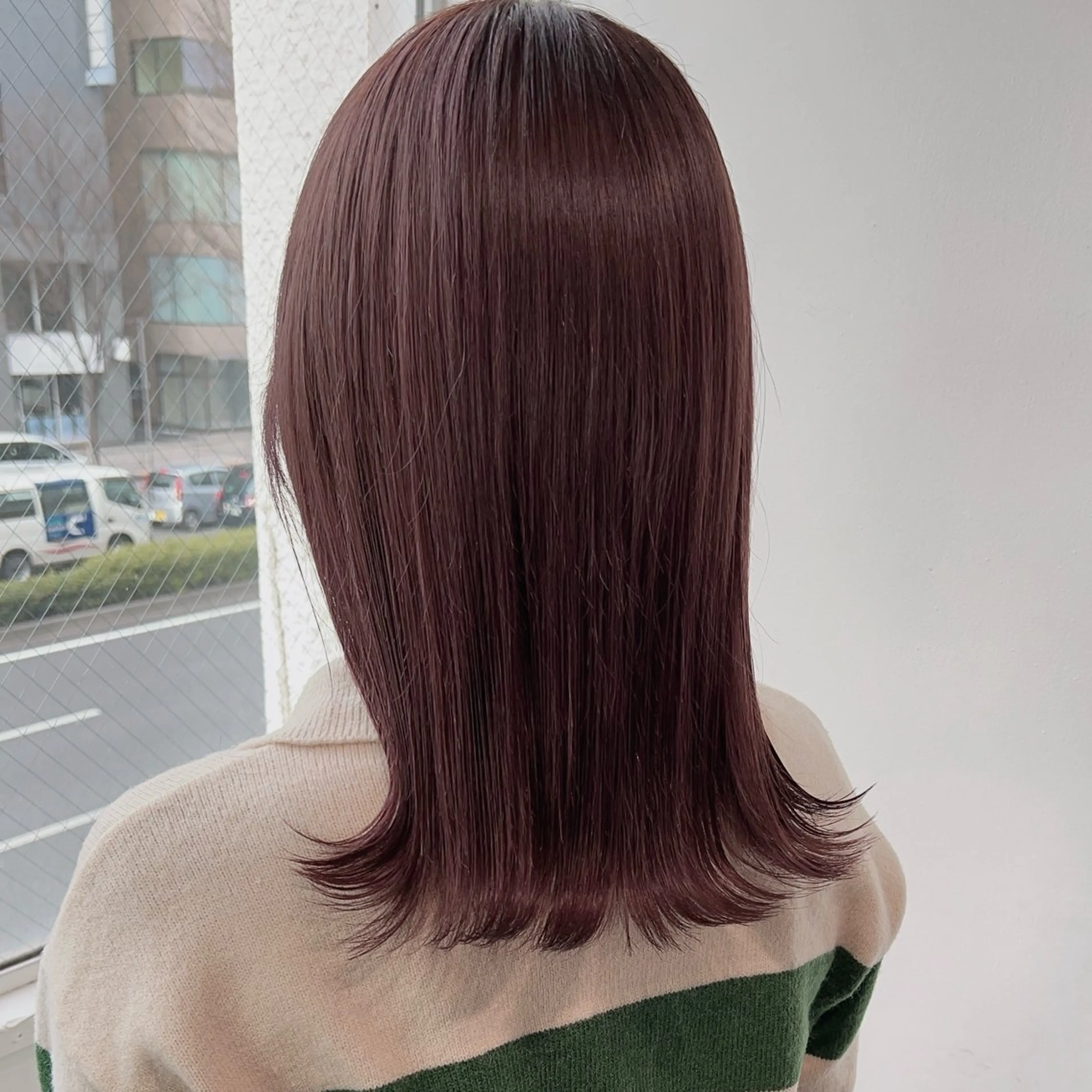 ロング カラー ヘアカラー トリートメント 𓏸レイヤー髪質改善 透けカラーカノン🫧のヘアスタイル