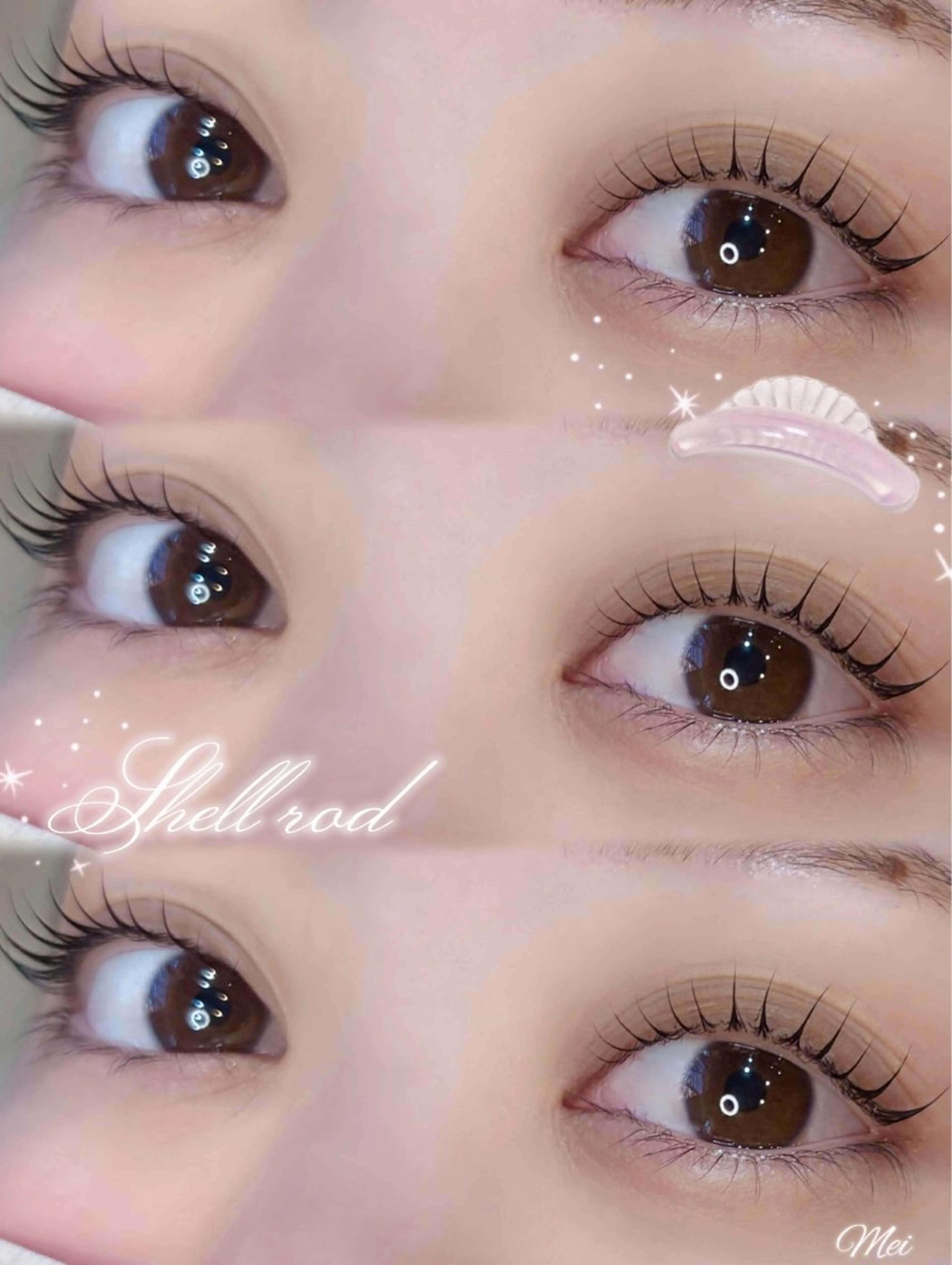 マツエク・マツパ 一重×まつ毛パーマ mei ໒꒱·̩͙⋆.*の眉毛・アイブロウイメージ