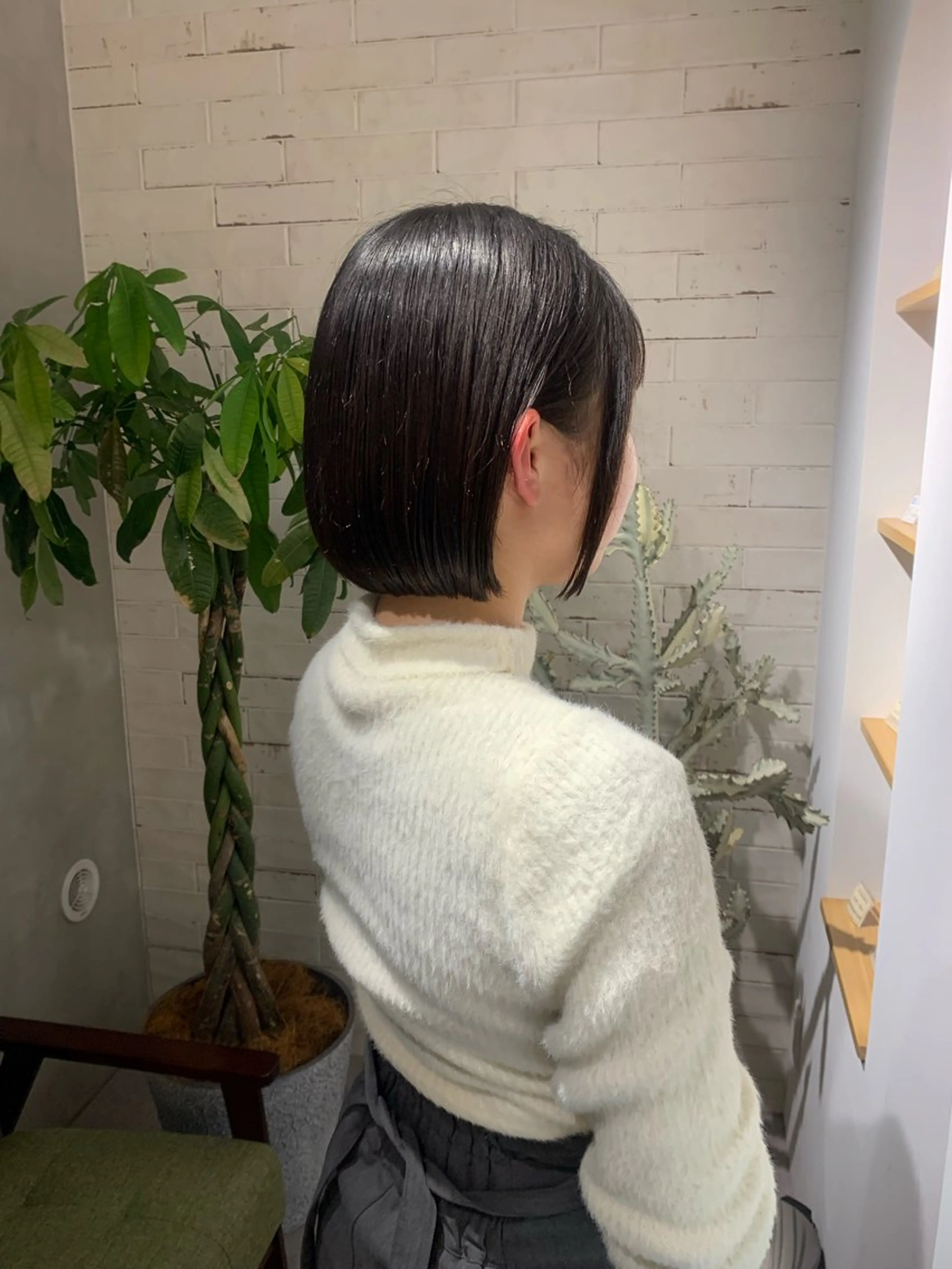 ショート 切りっぱなしボブ ボブ 井澤 飛翔のヘアスタイル