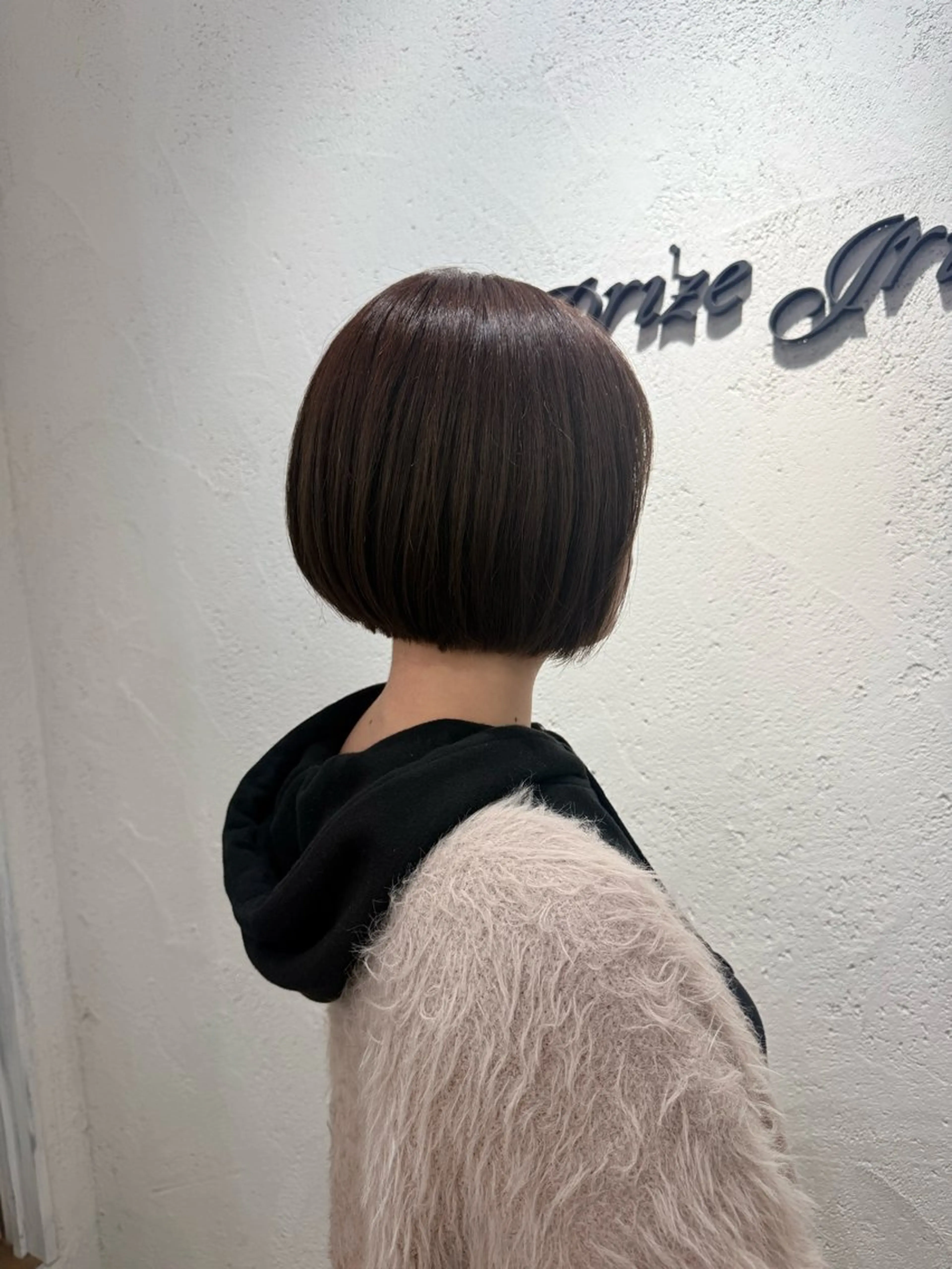 ショート ボブ prize Iris 池袋東口店所属・カットモデル 募集💎NANA💎のヘアスタイル