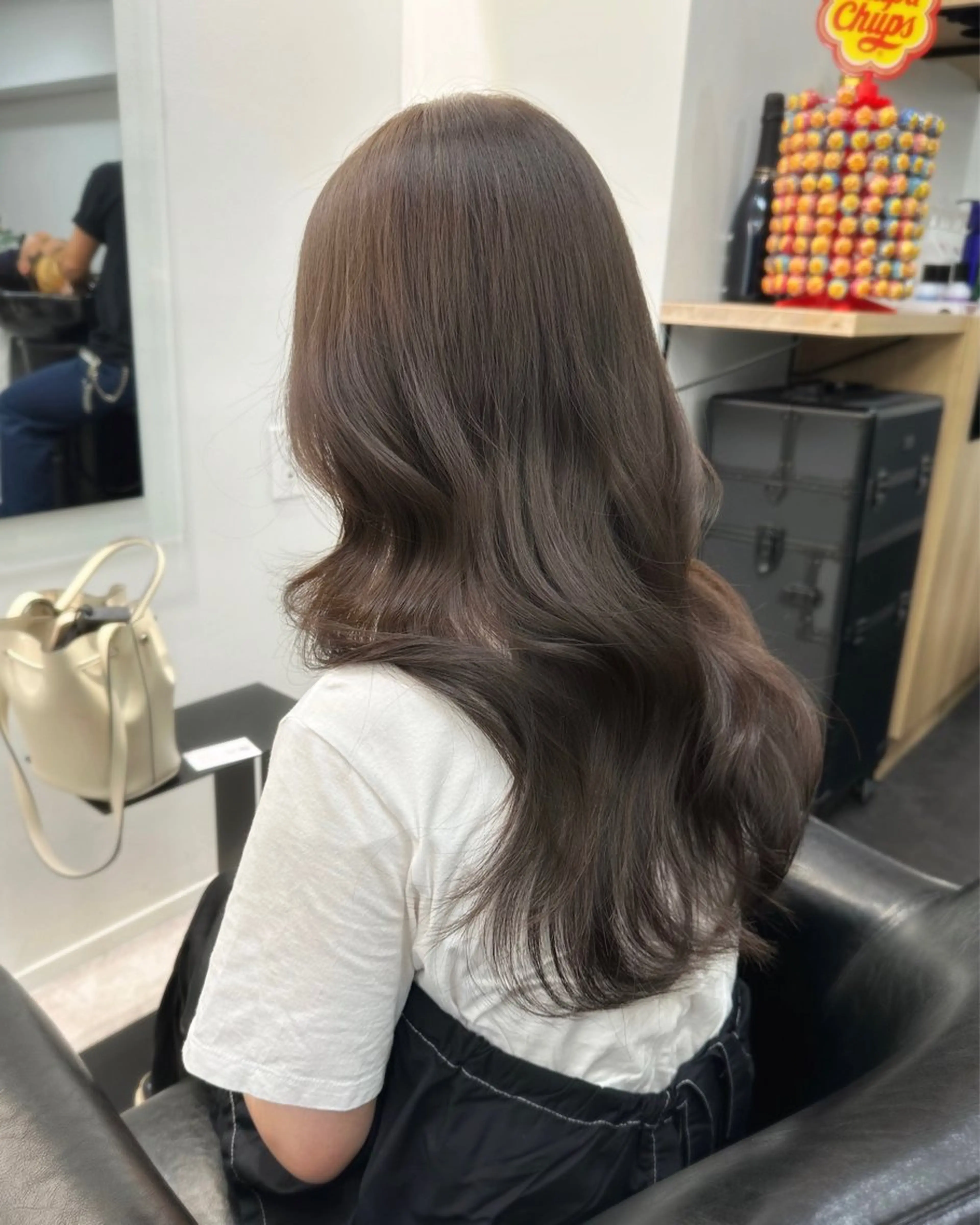 ミディアム カラー 韓国ヘア 店長NEGIのヘアスタイル