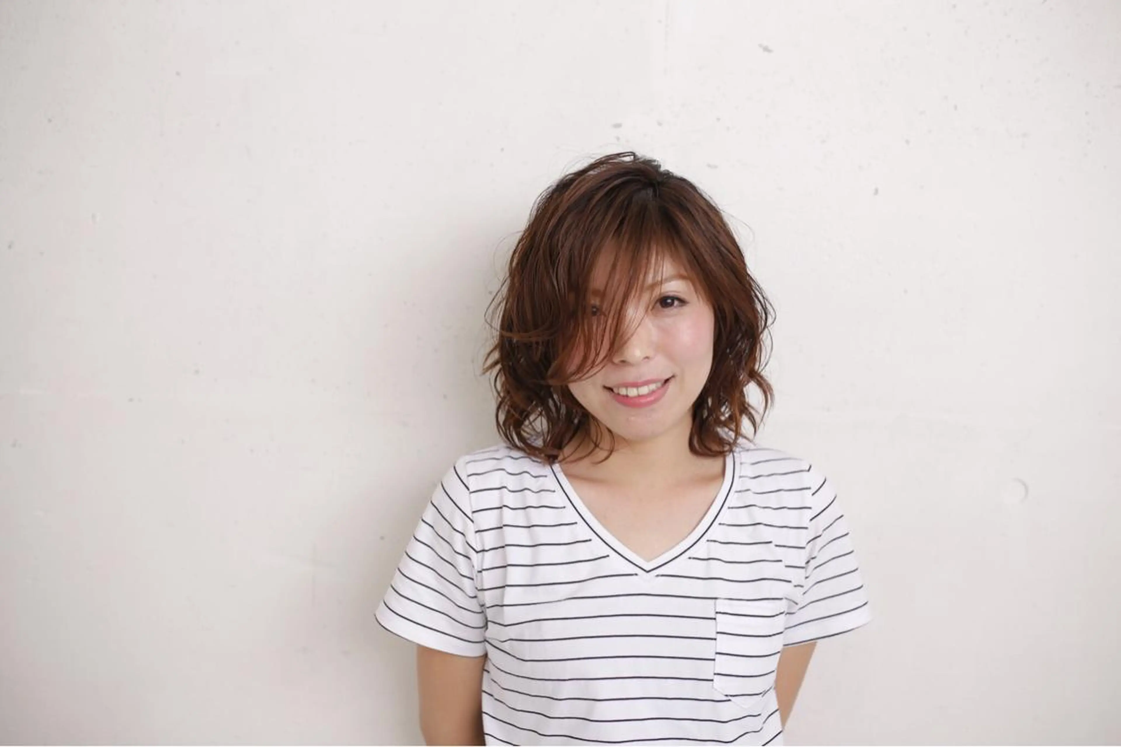 ミディアム KOOKI スティードトーキョーのヘアスタイル