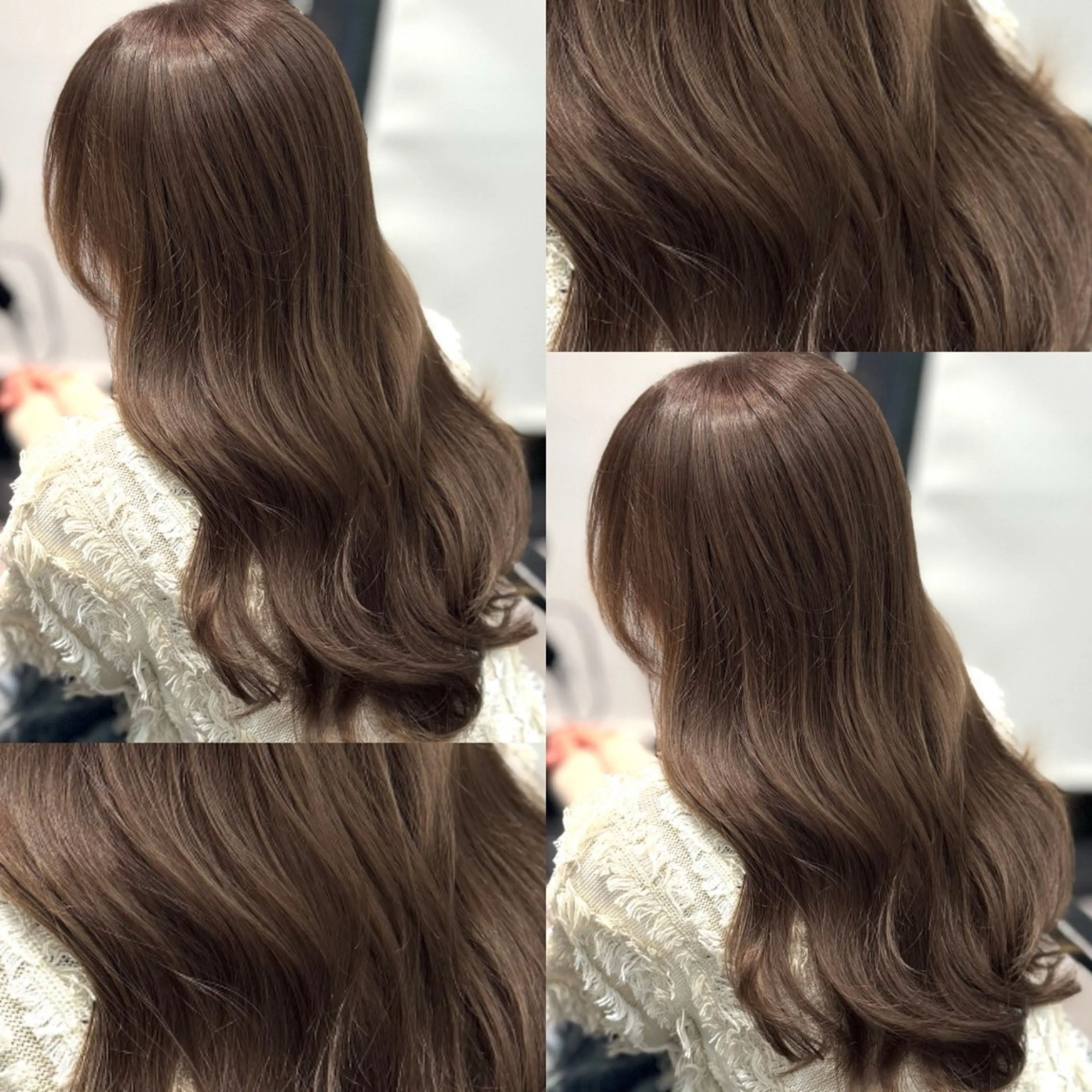 ロング ヘアカラー 🌟透明感カラー 🌟松岡勇輝のヘアスタイル