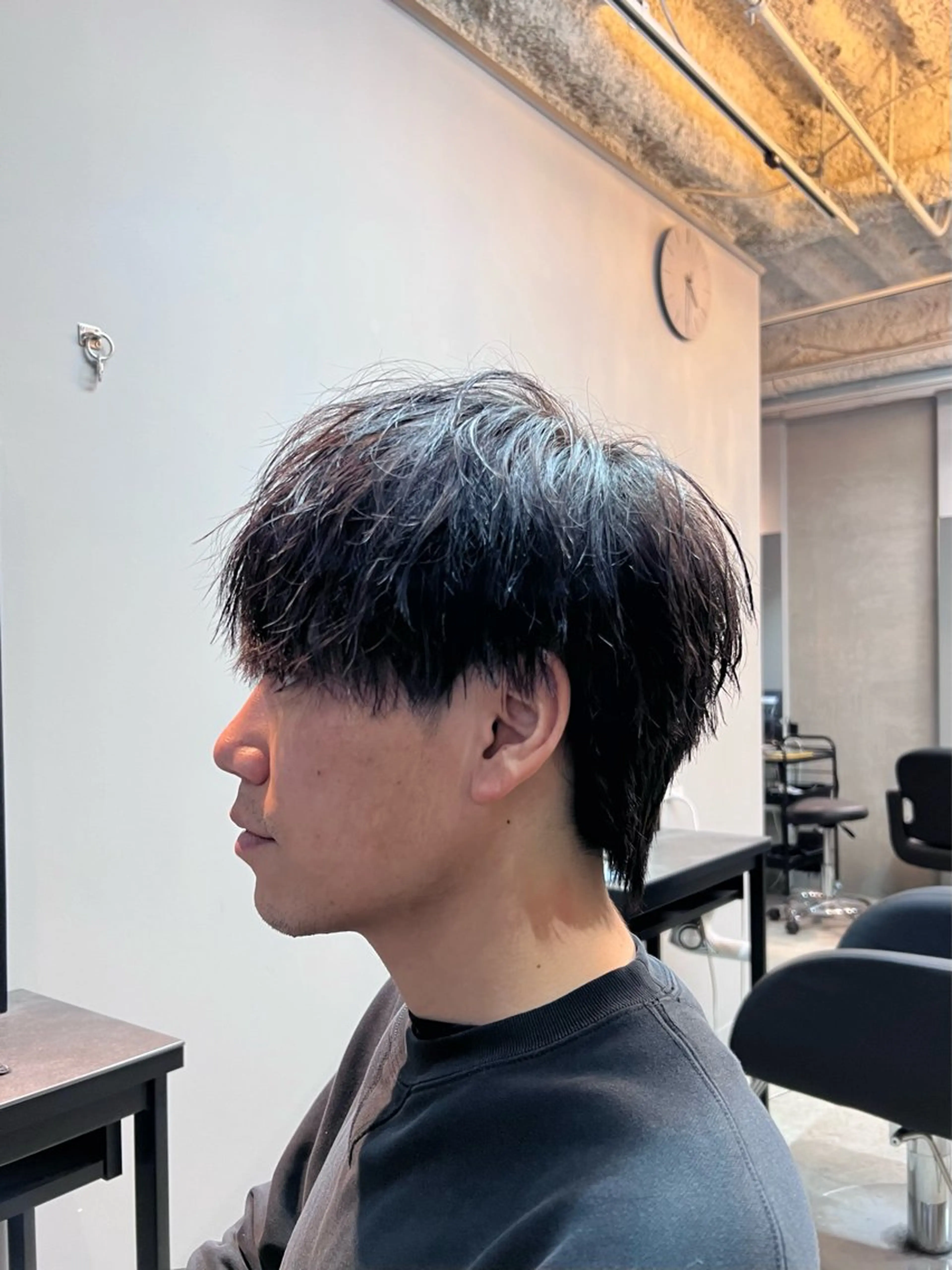 ショート パーマ メンズ マッシュ 💥メンズパーマ /表参道/モント💥のヘアスタイル