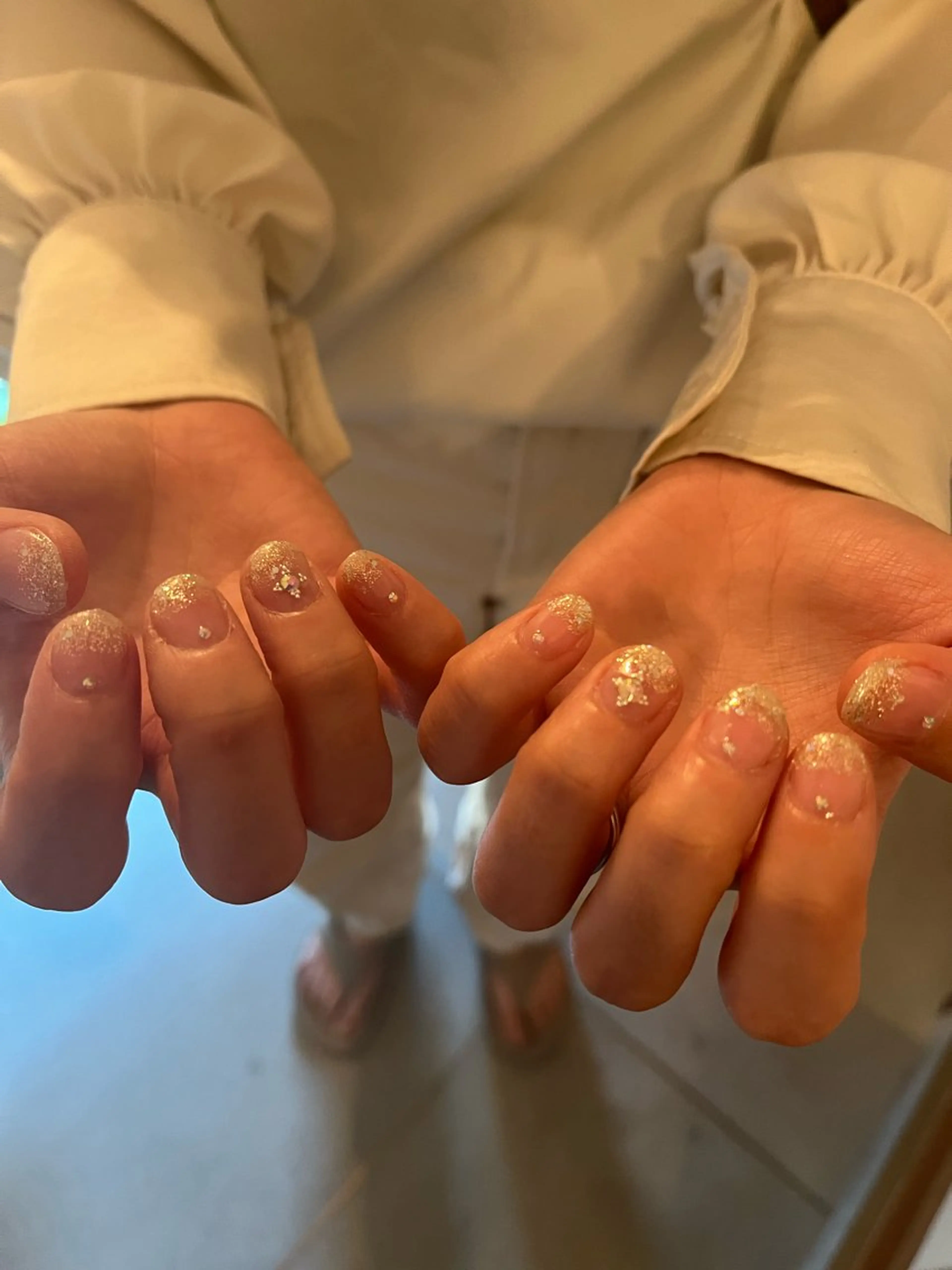 ネイル キラキラネイル K Aのネイルデザイン