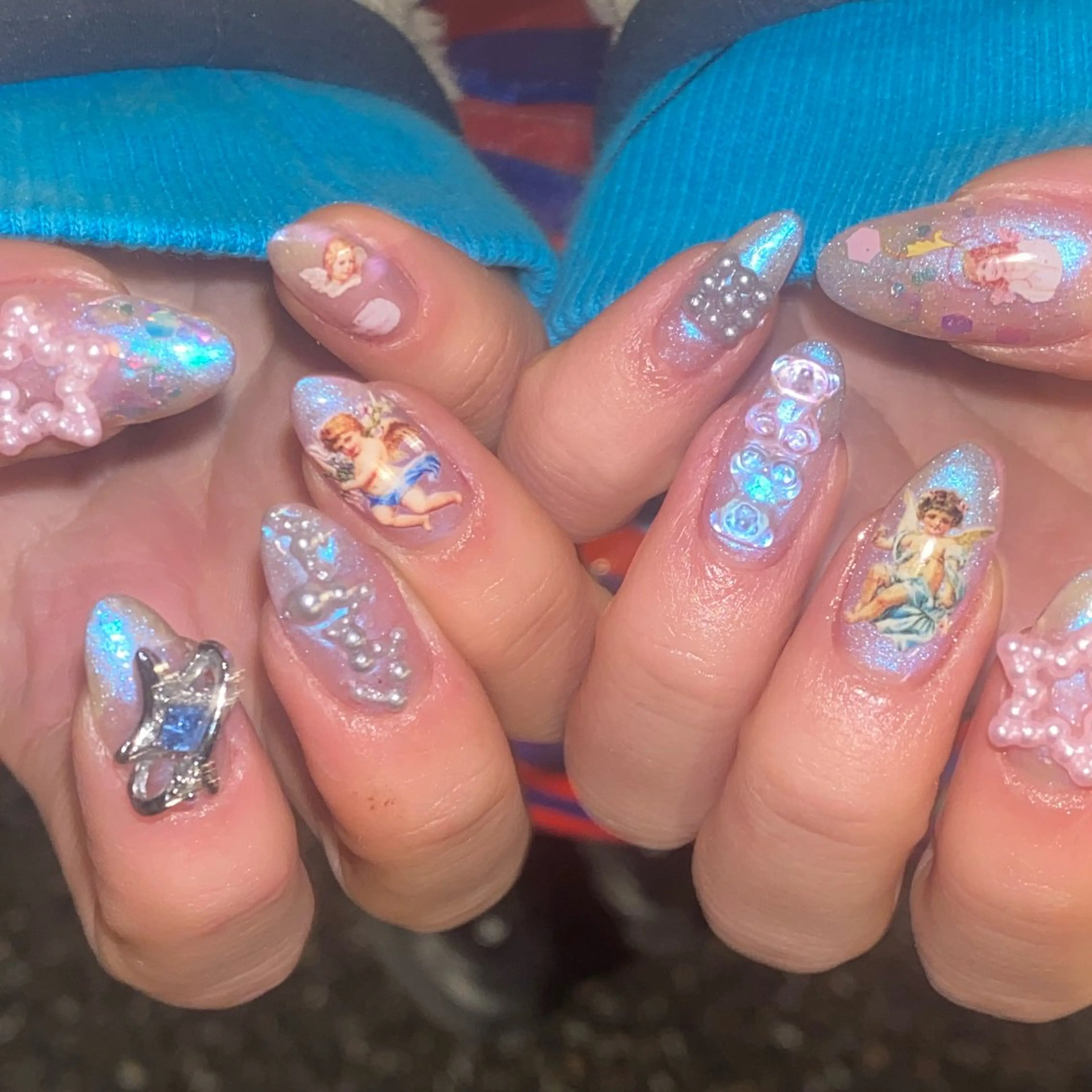 ネイル nano/きもかわ nail🐬🫧のネイルデザイン