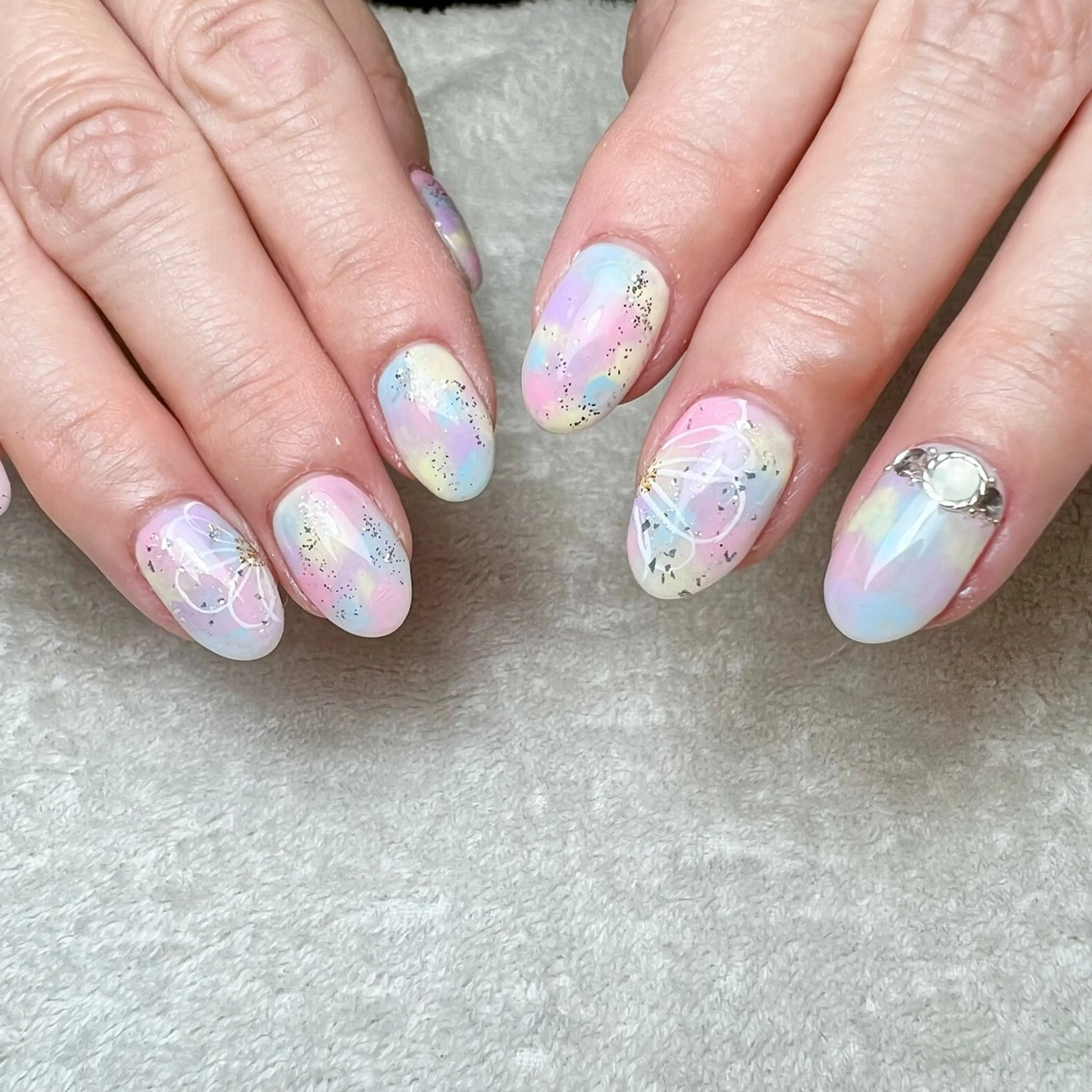 ネイル フラワーネイル 春ネイル COCO +のエステ・リラクイメージ