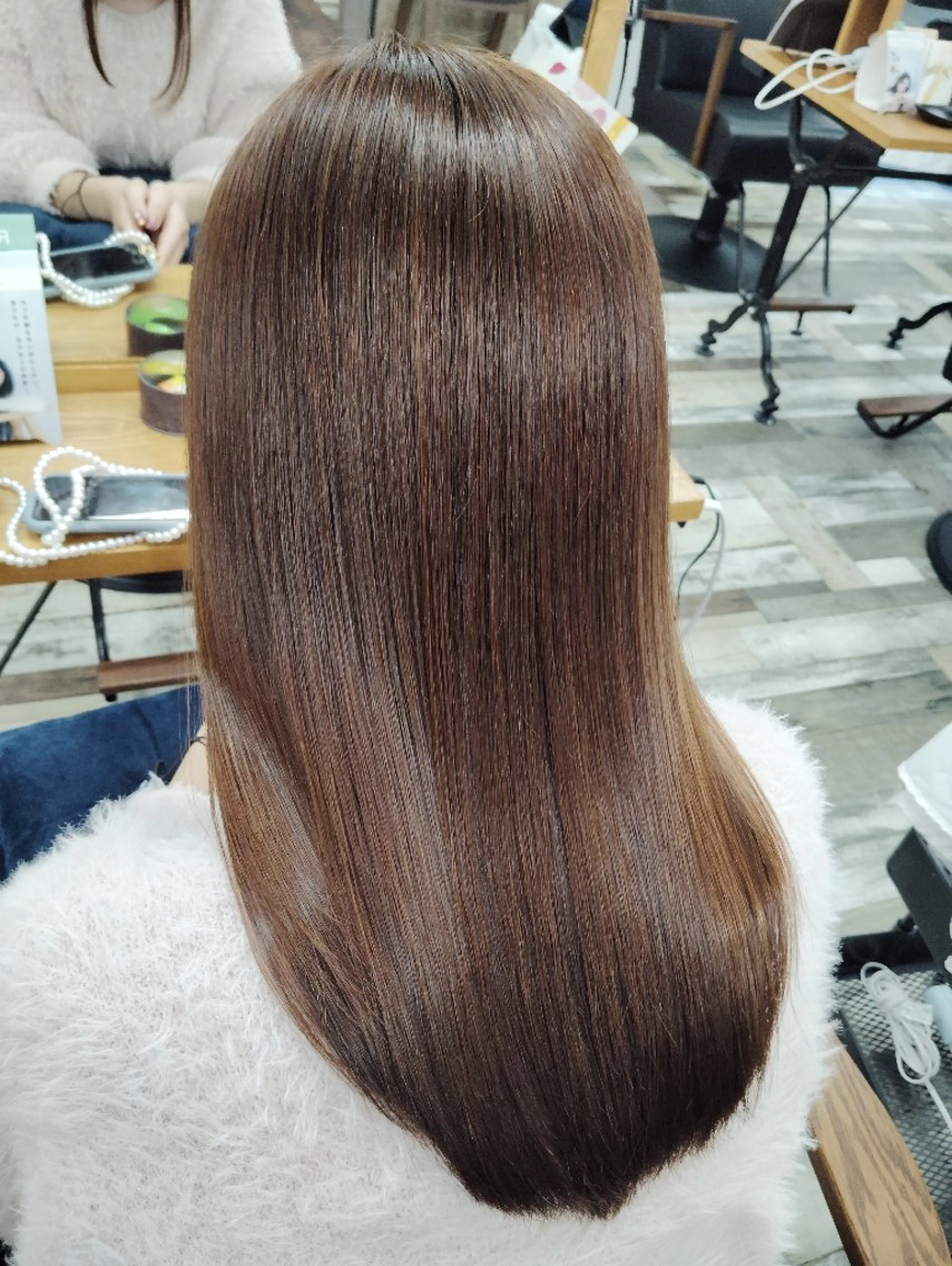 ミディアム カット トリートメント 髪質改善🪽 森川☜⁠ ☜⁠ のヘアスタイル