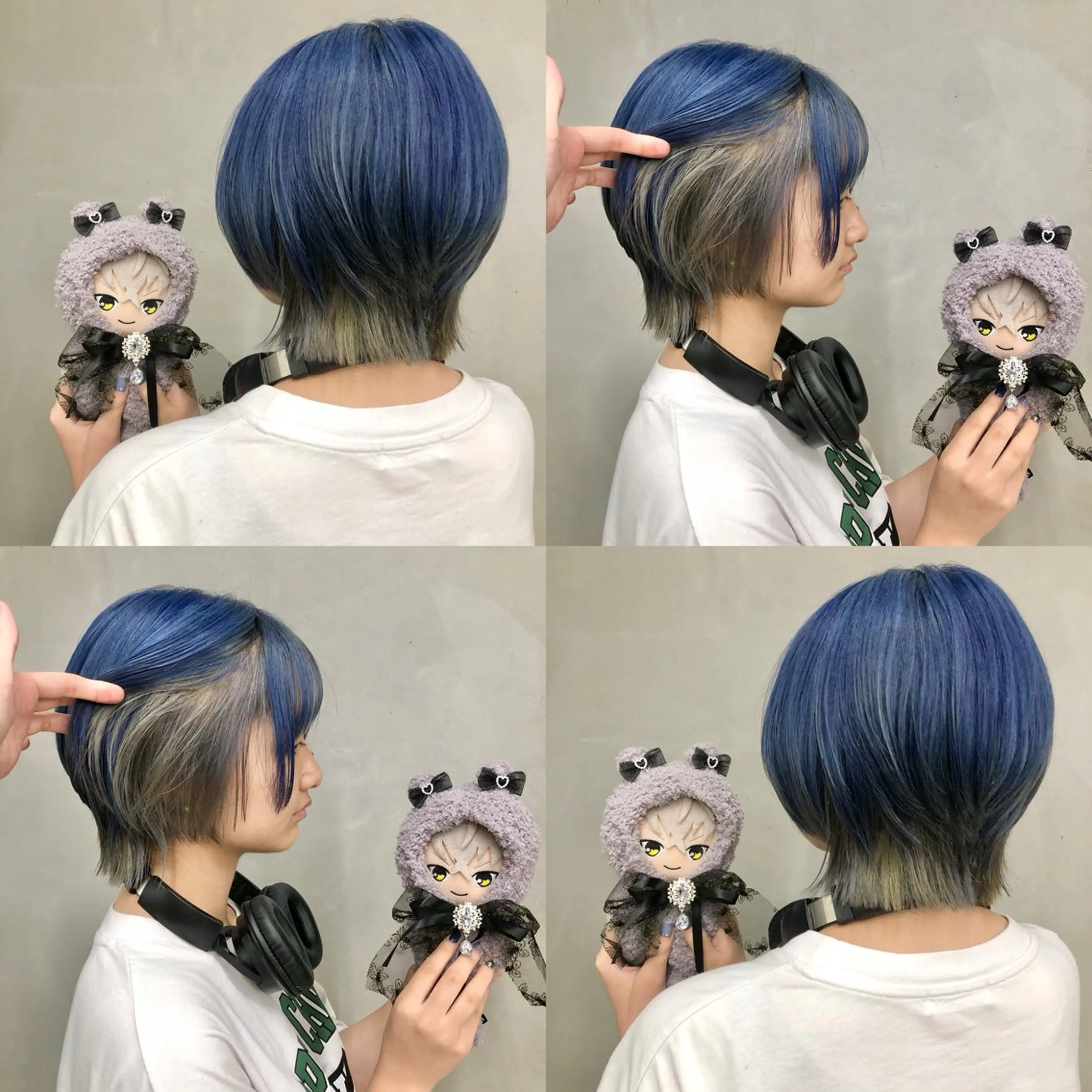 ショート カラー 推しカラー✨ オタク美容師ユウカのヘアスタイル