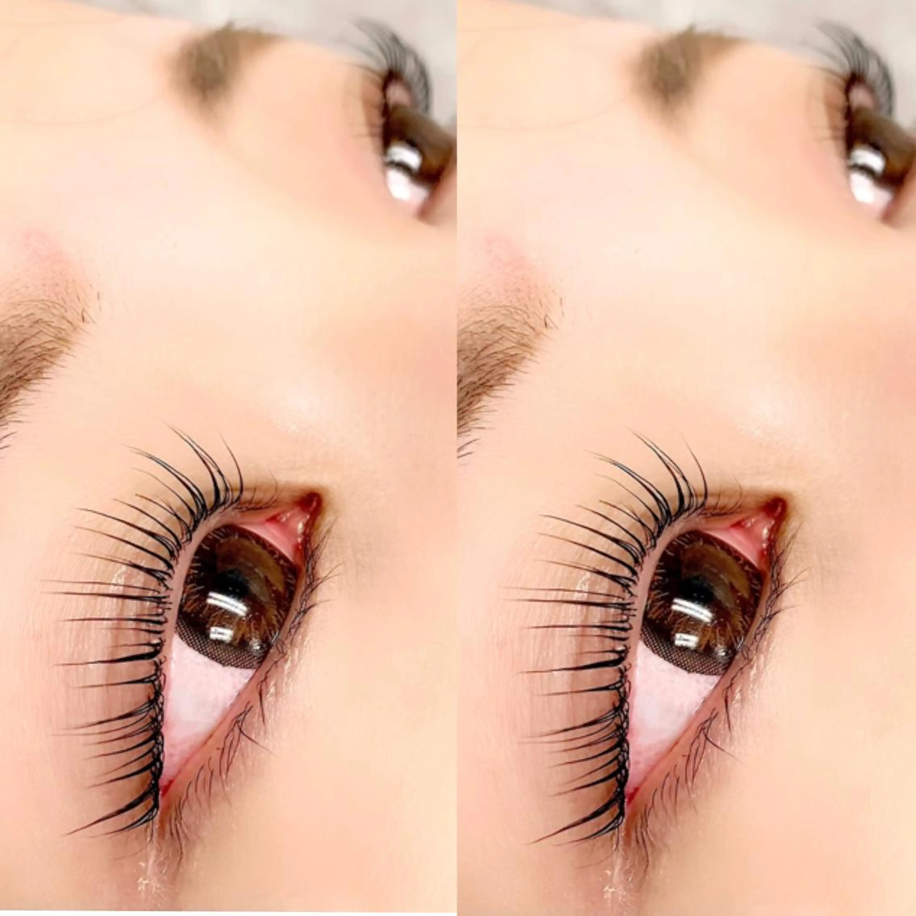 ラッシュリフトまつげパーマ 高濃度ケラチントリートメント 後処理シャンプー付きの写真