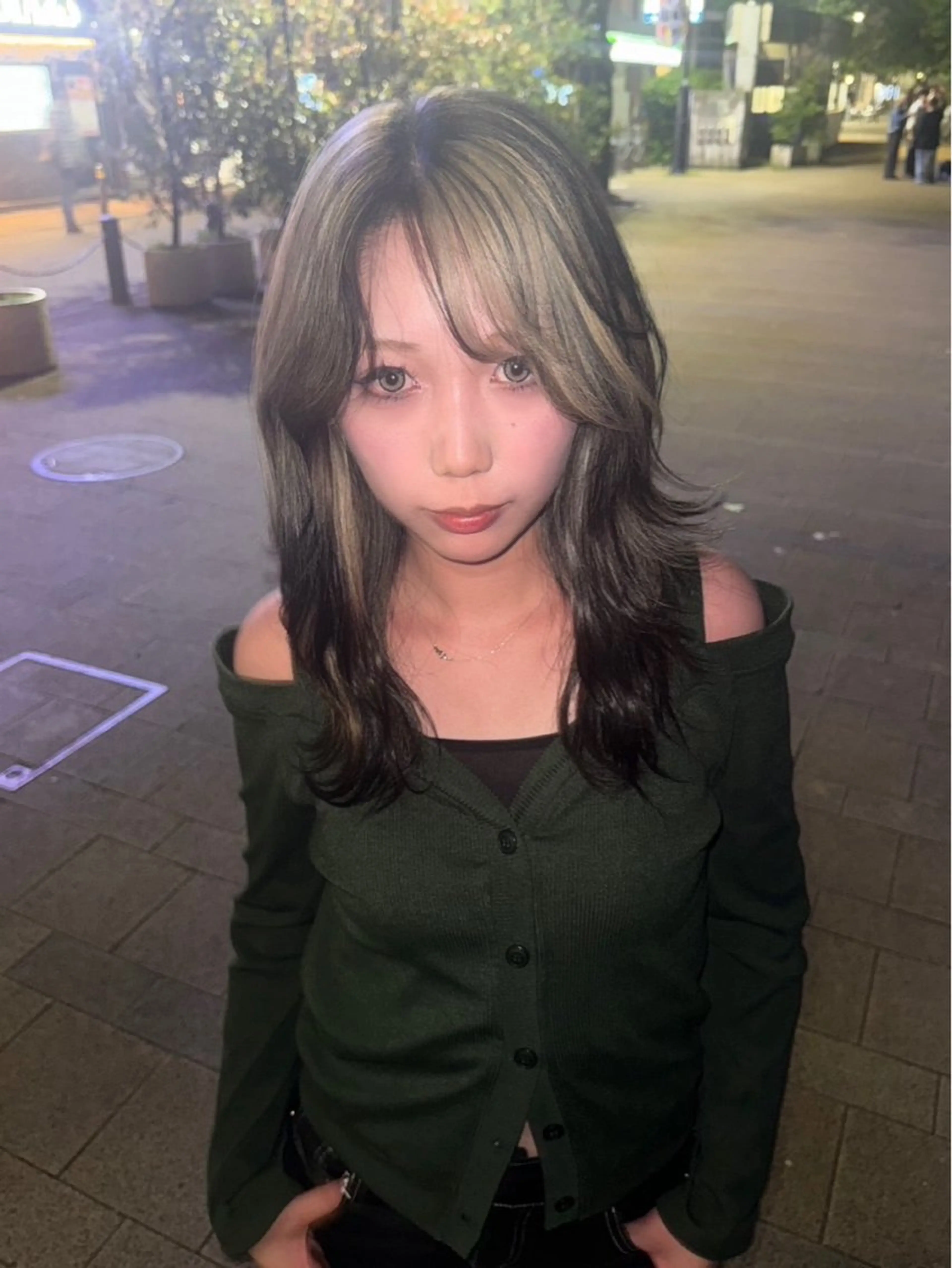 セミロング カラー デザインカラー デザインカット レイヤーカット ヘアカラー トリートメント 🌈デザインヘア職人 Kaede🌈のヘアスタイル