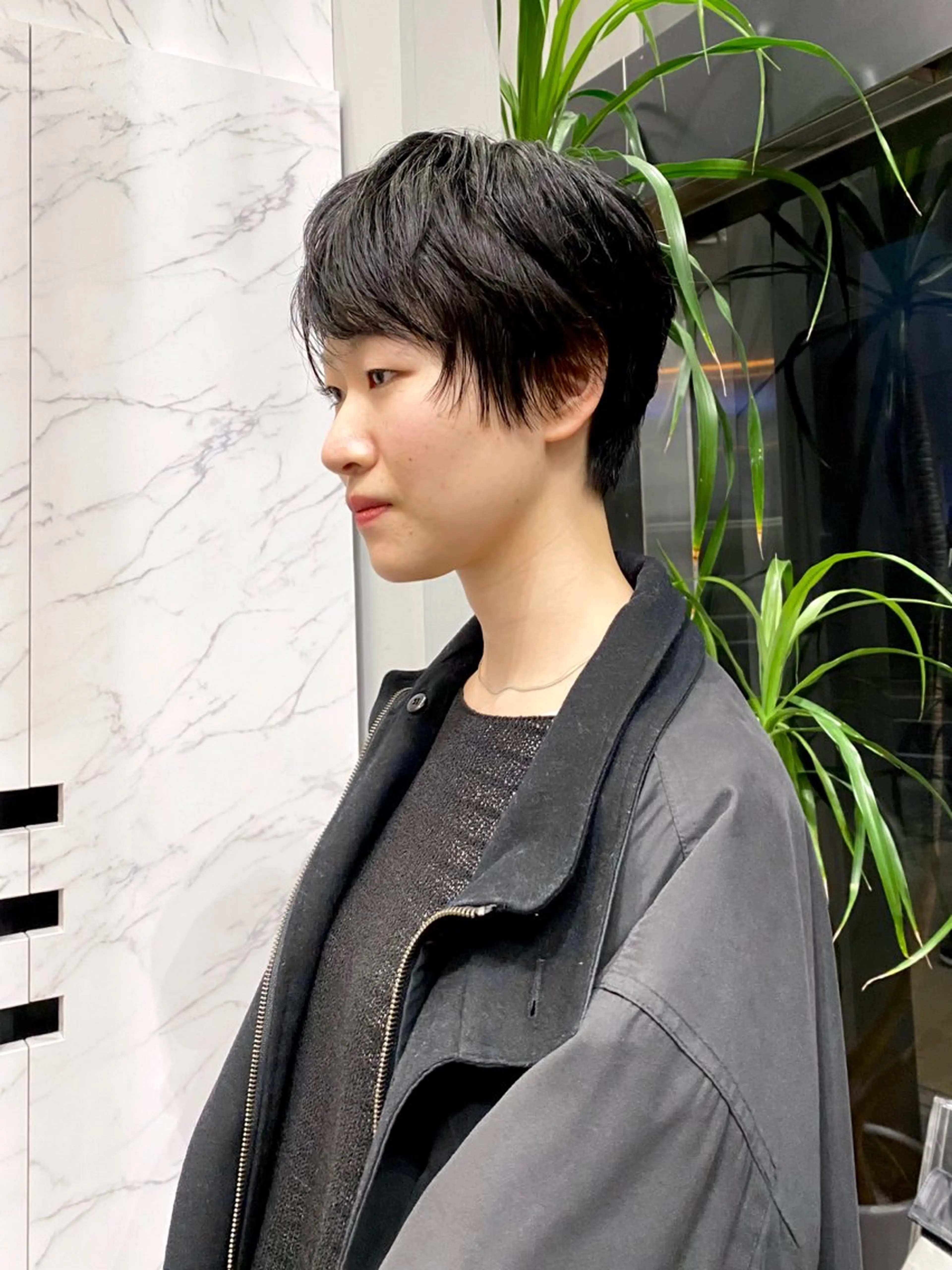 ショート カット マツザキ マナトのヘアスタイル