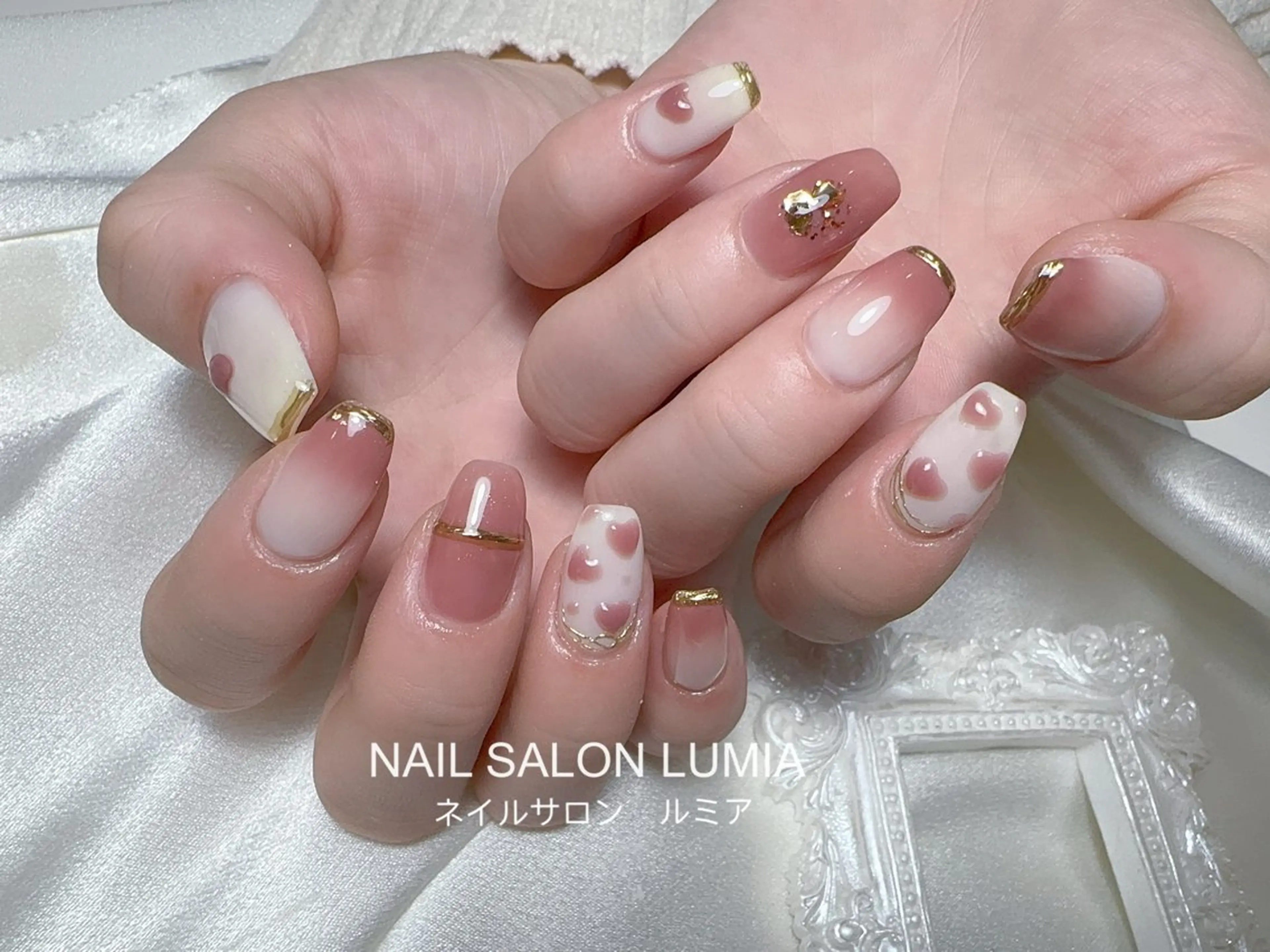 ネイル ハンドネイル ネイルサロン ルミア Lumia 店長のネイルデザイン