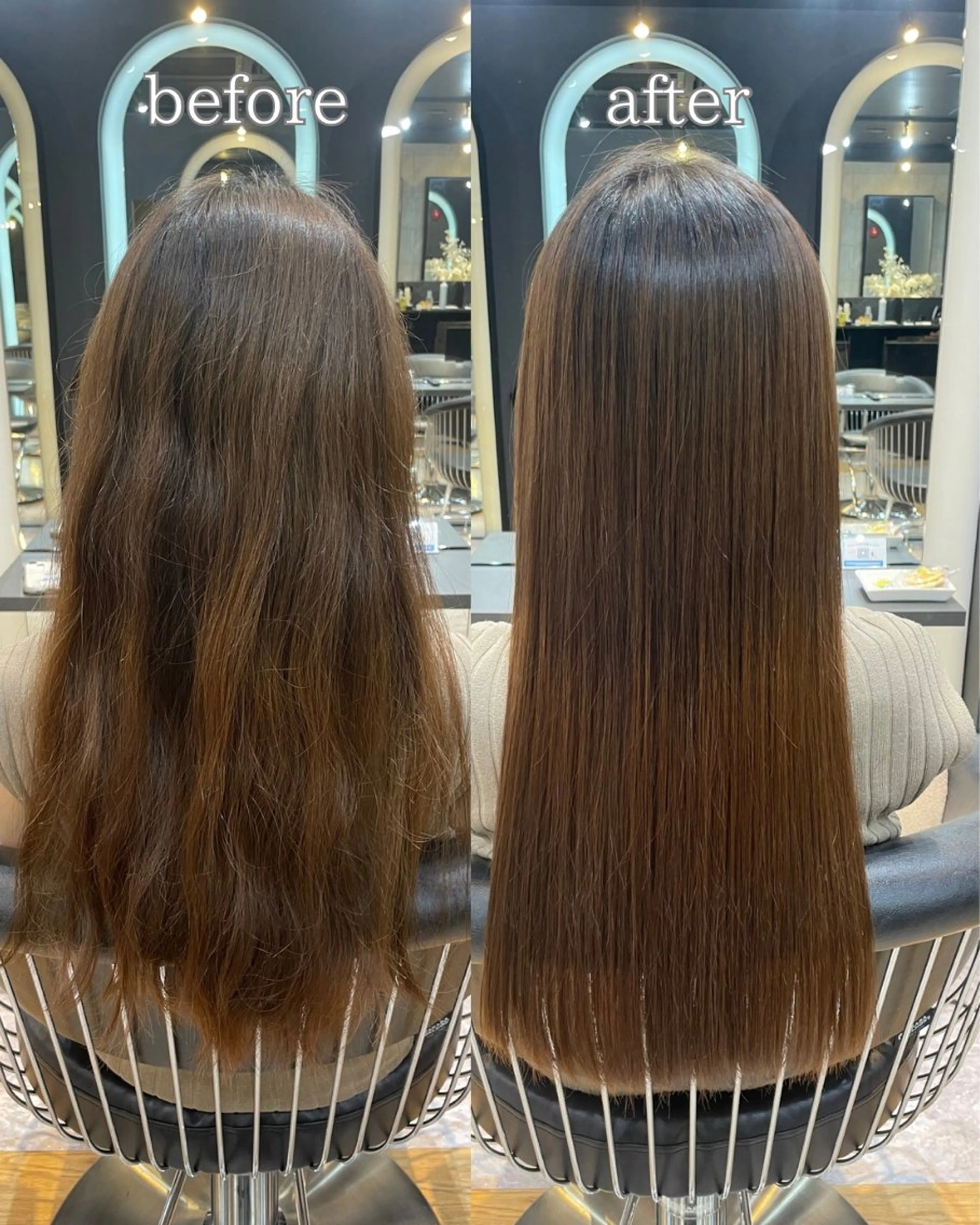 ロング カット 縮毛矯正 トリートメント 【髪質改善専門】 渡邊祥希のヘアスタイル
