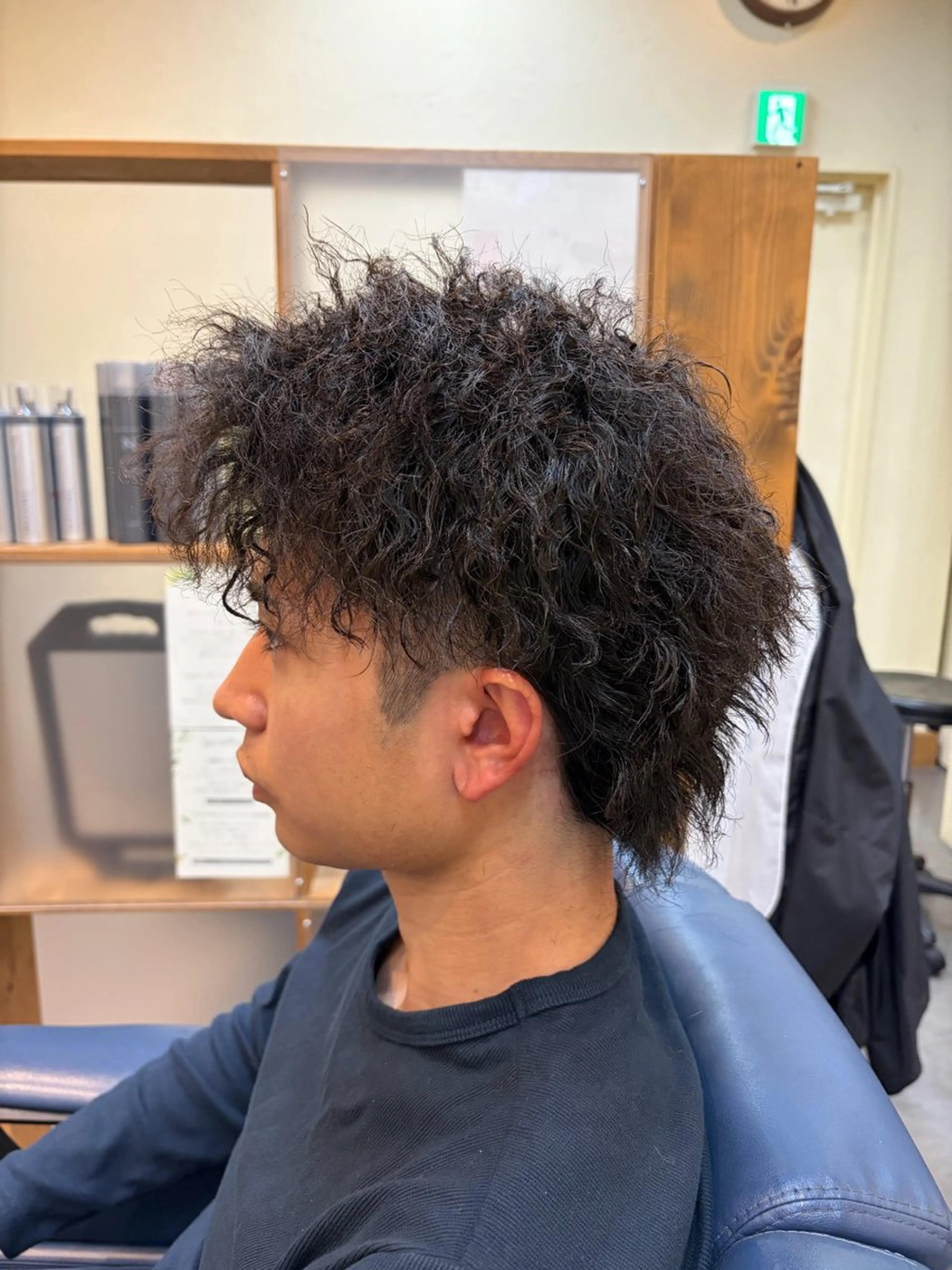 ショート パーマ 川合 泰世のヘアスタイル