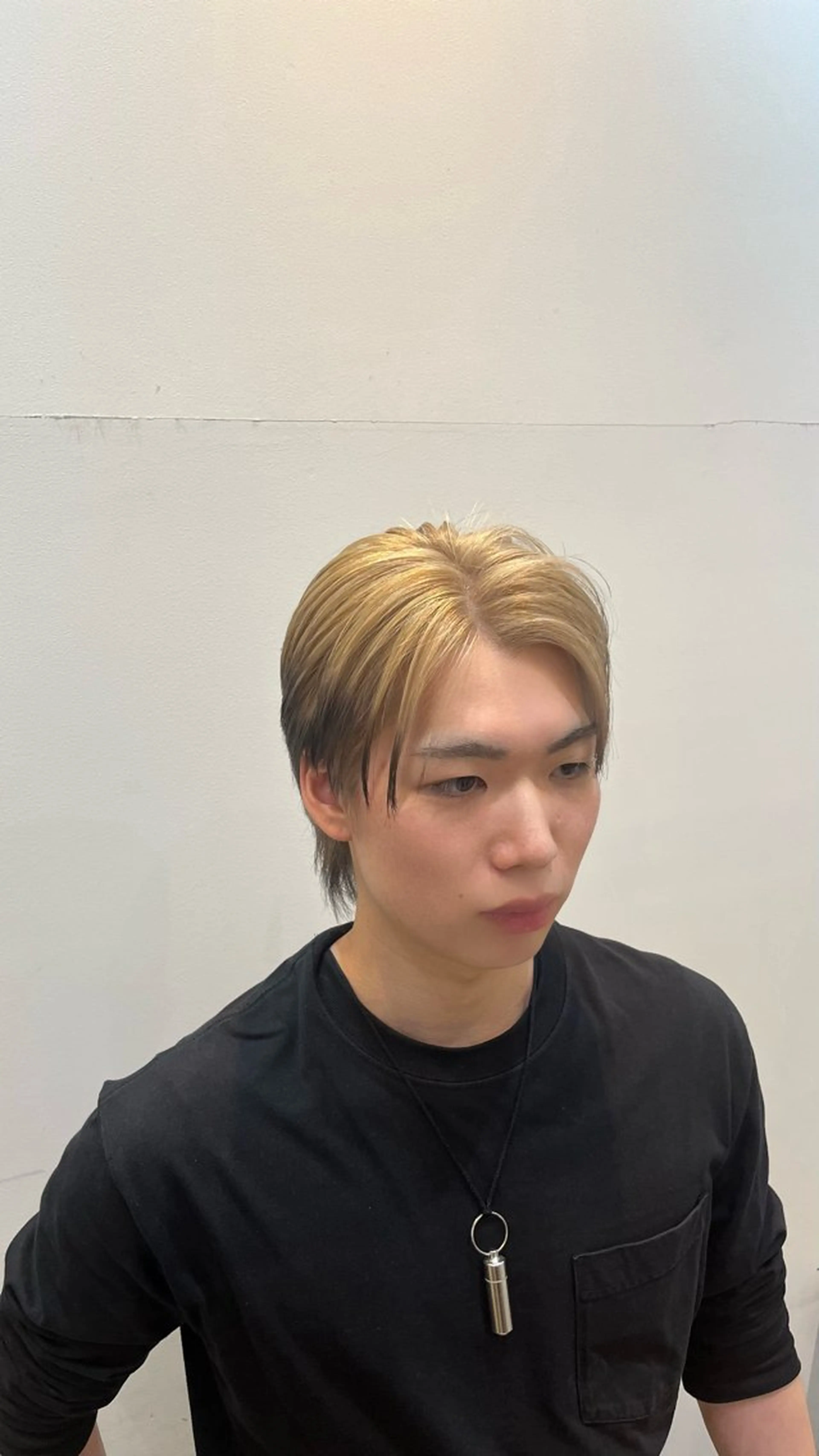 カラー メンズ ヘアカラー 岡野 豪のヘアスタイル