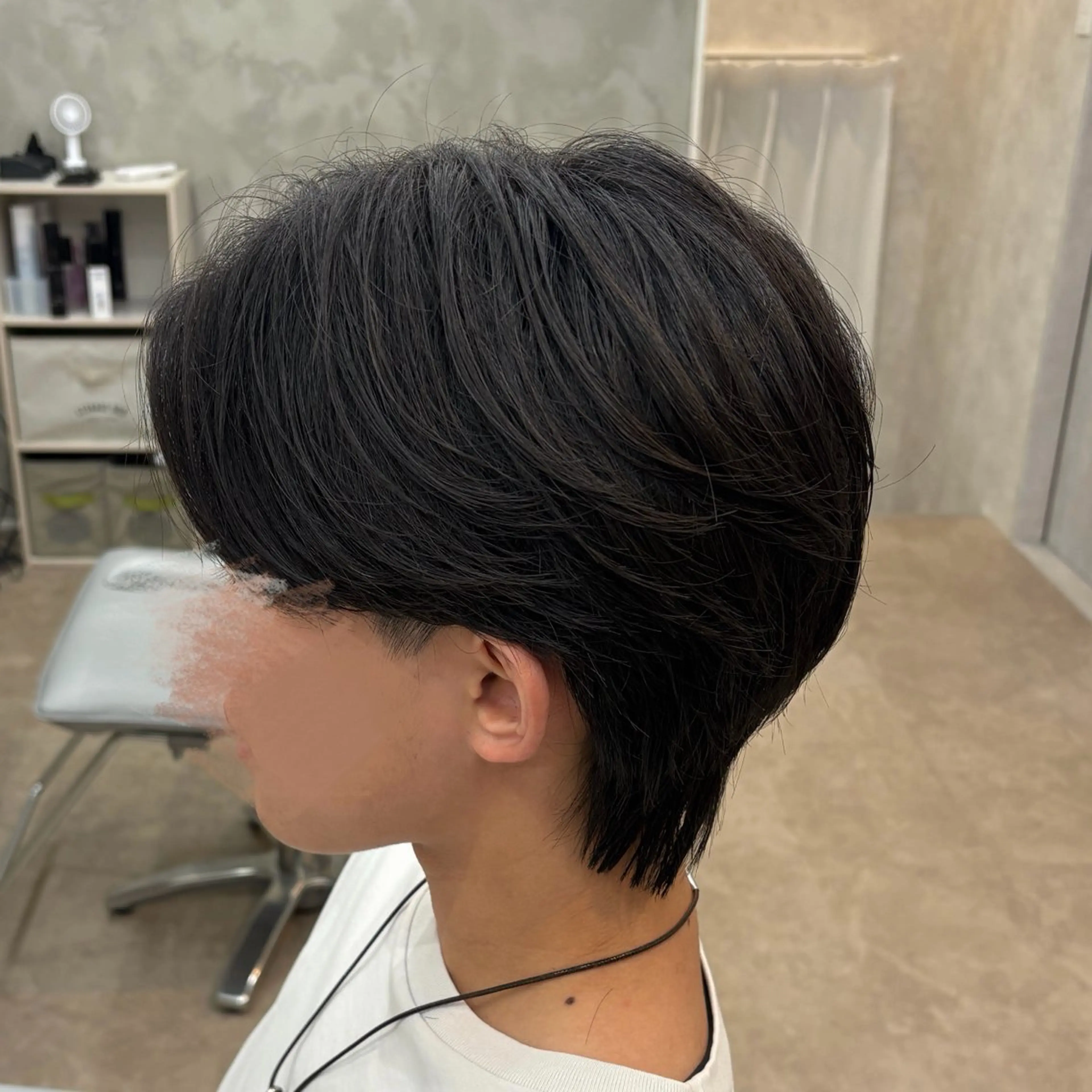 メンズ ニュアンスパーマ🌀 毛流れ🩶イザベラのヘアスタイル