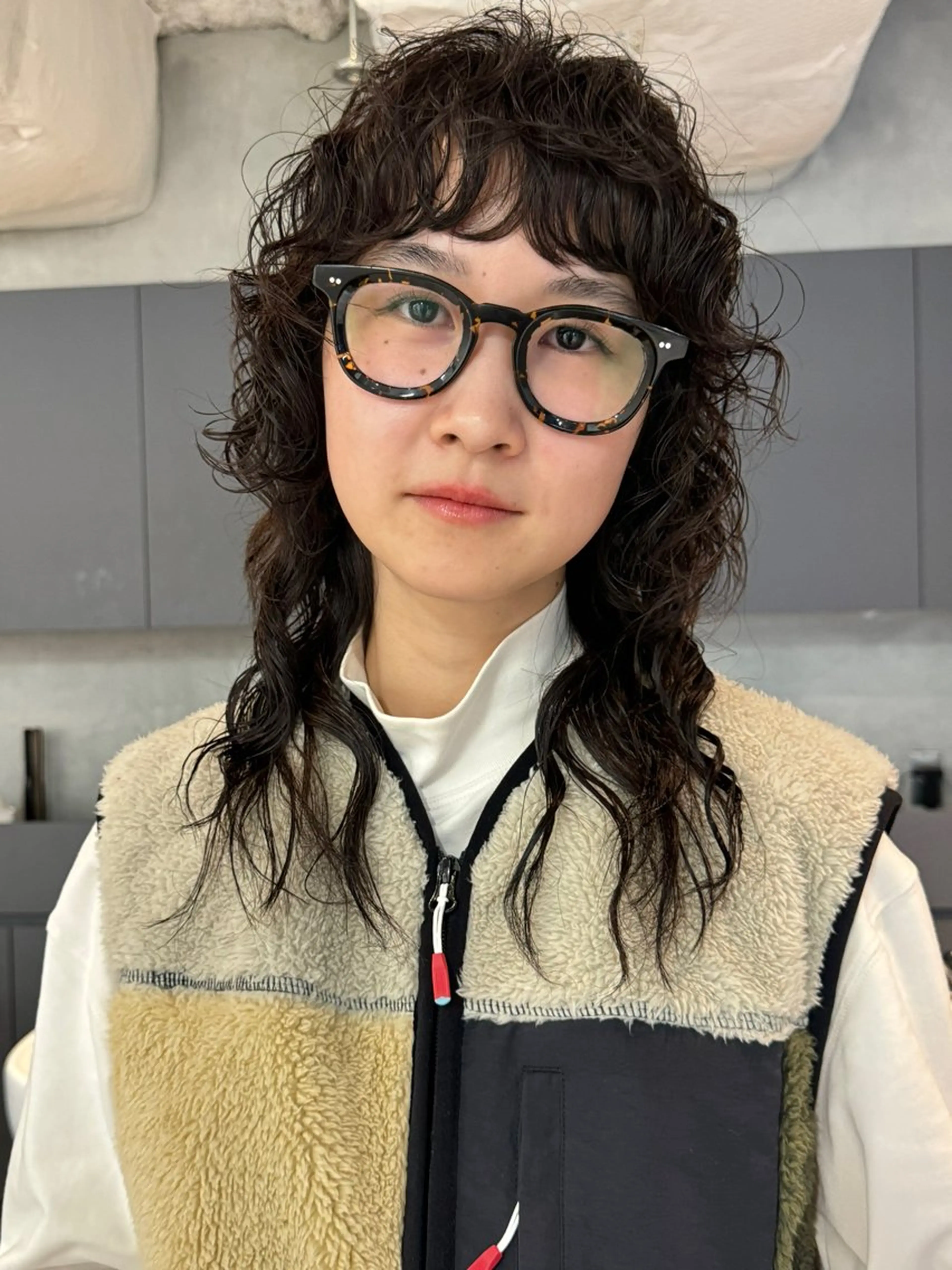 セミロング パーマ 🌿【パーマ美容師】 カイチ🌿のヘアスタイル