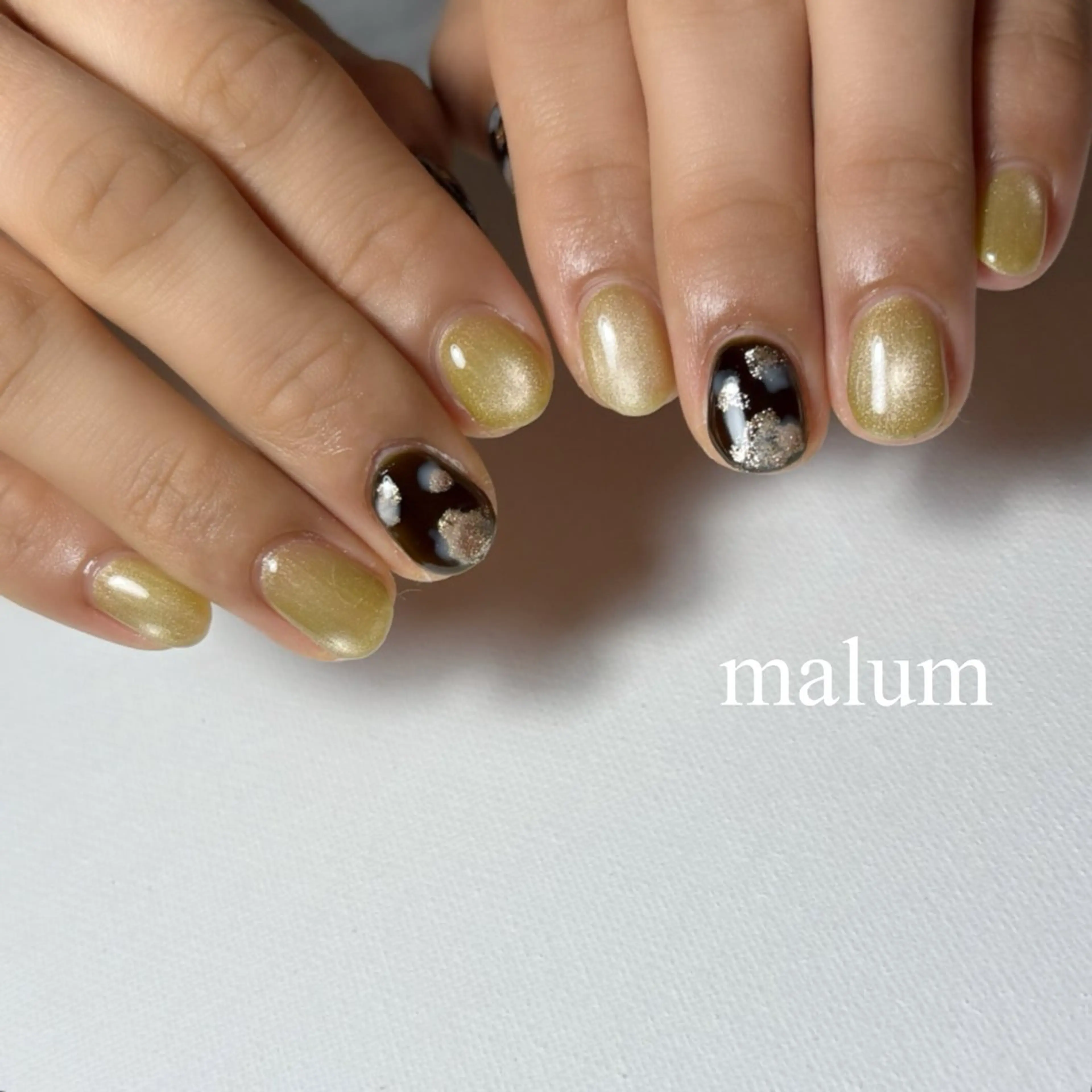 ネイル ハンドネイル malum nailのネイルデザイン