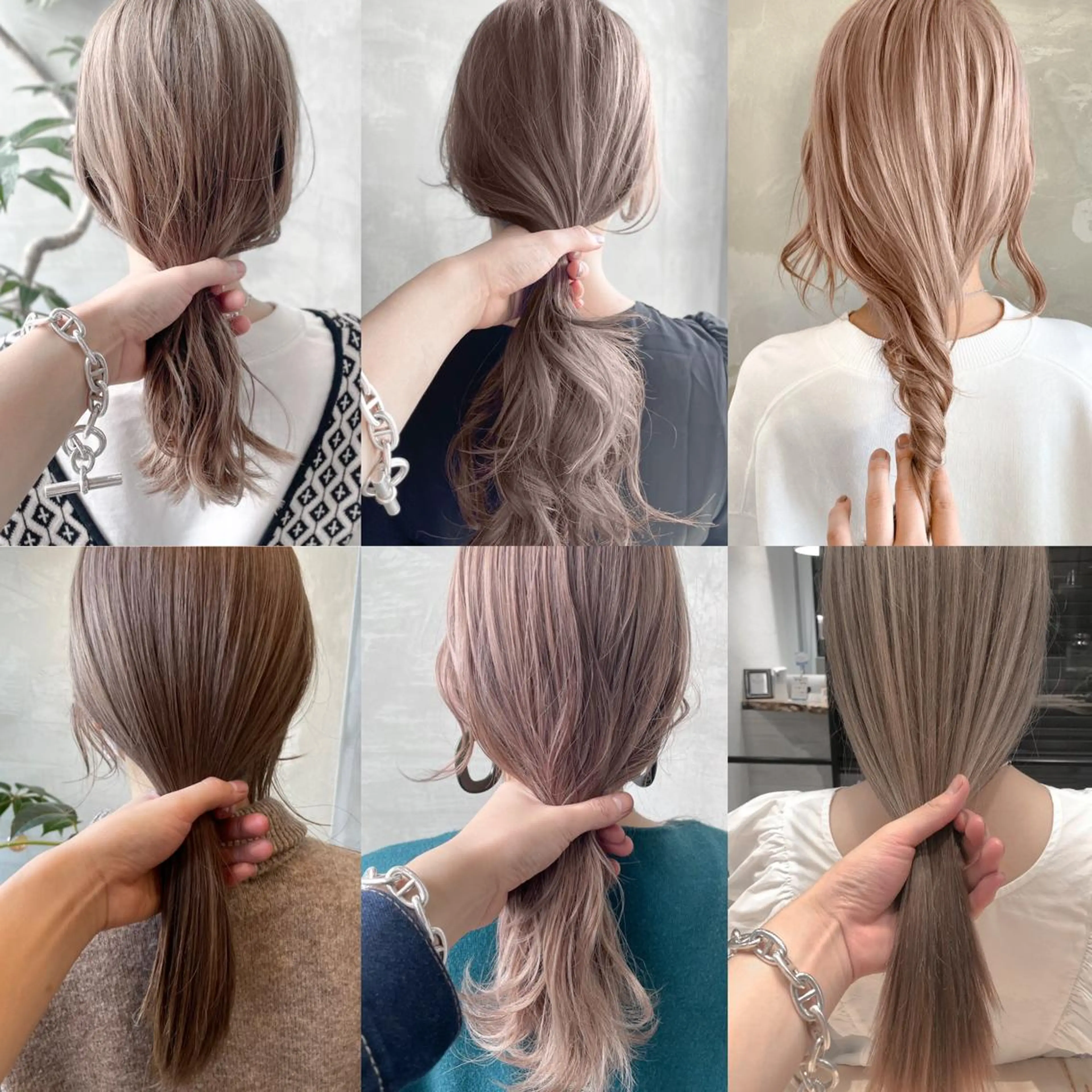 ミディアム カラー 韓国ヘア 店長NEGIのヘアスタイル