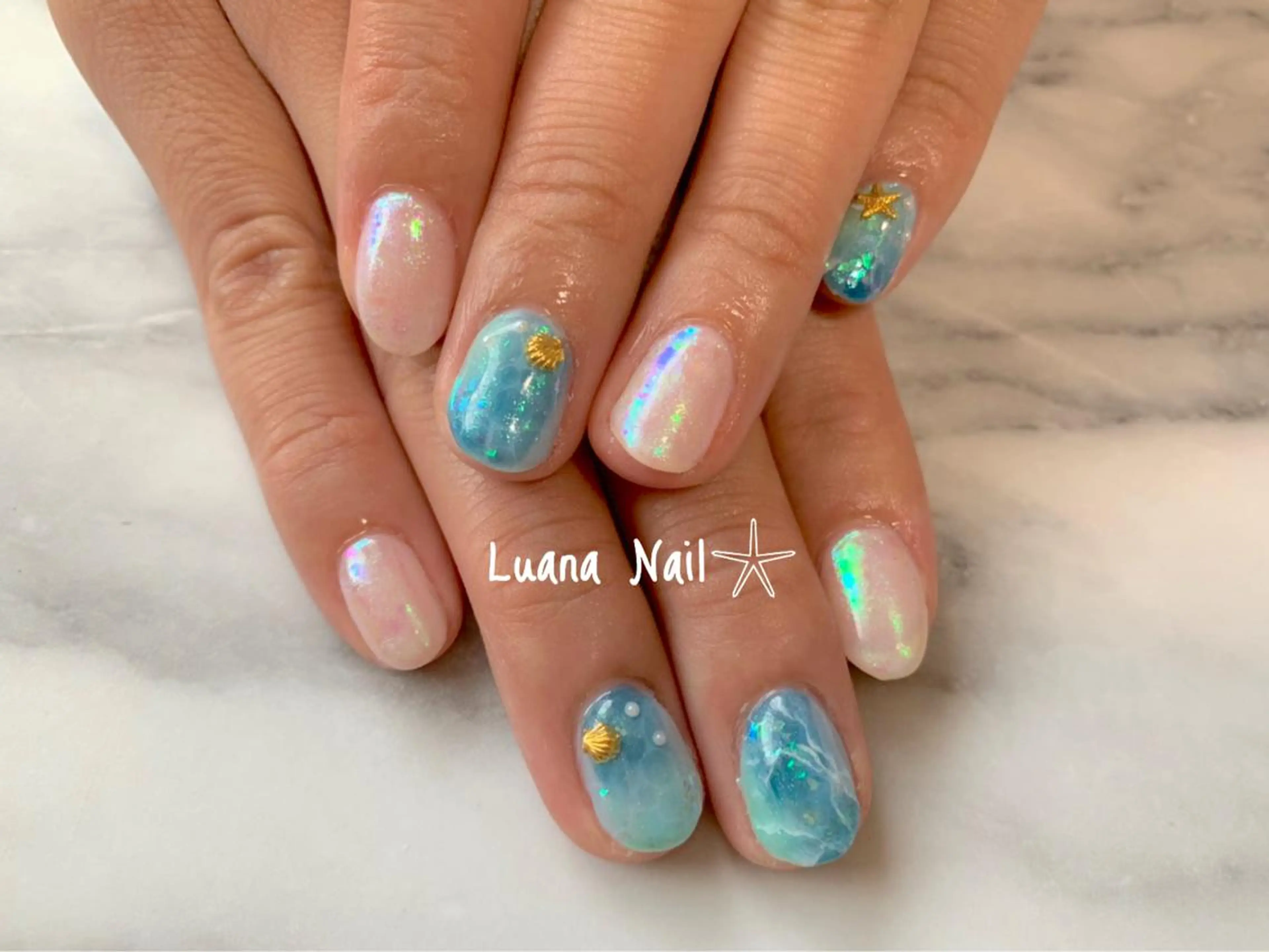 ネイル ハンドネイル BeauJu by Luana Nailのネイルデザイン